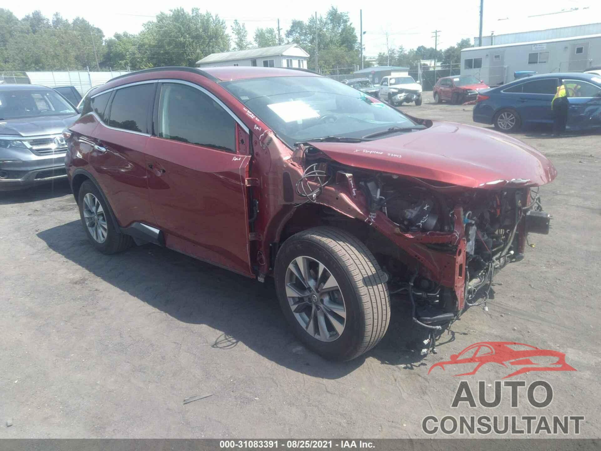 NISSAN MURANO 2018 - 5N1AZ2MH8JN140531