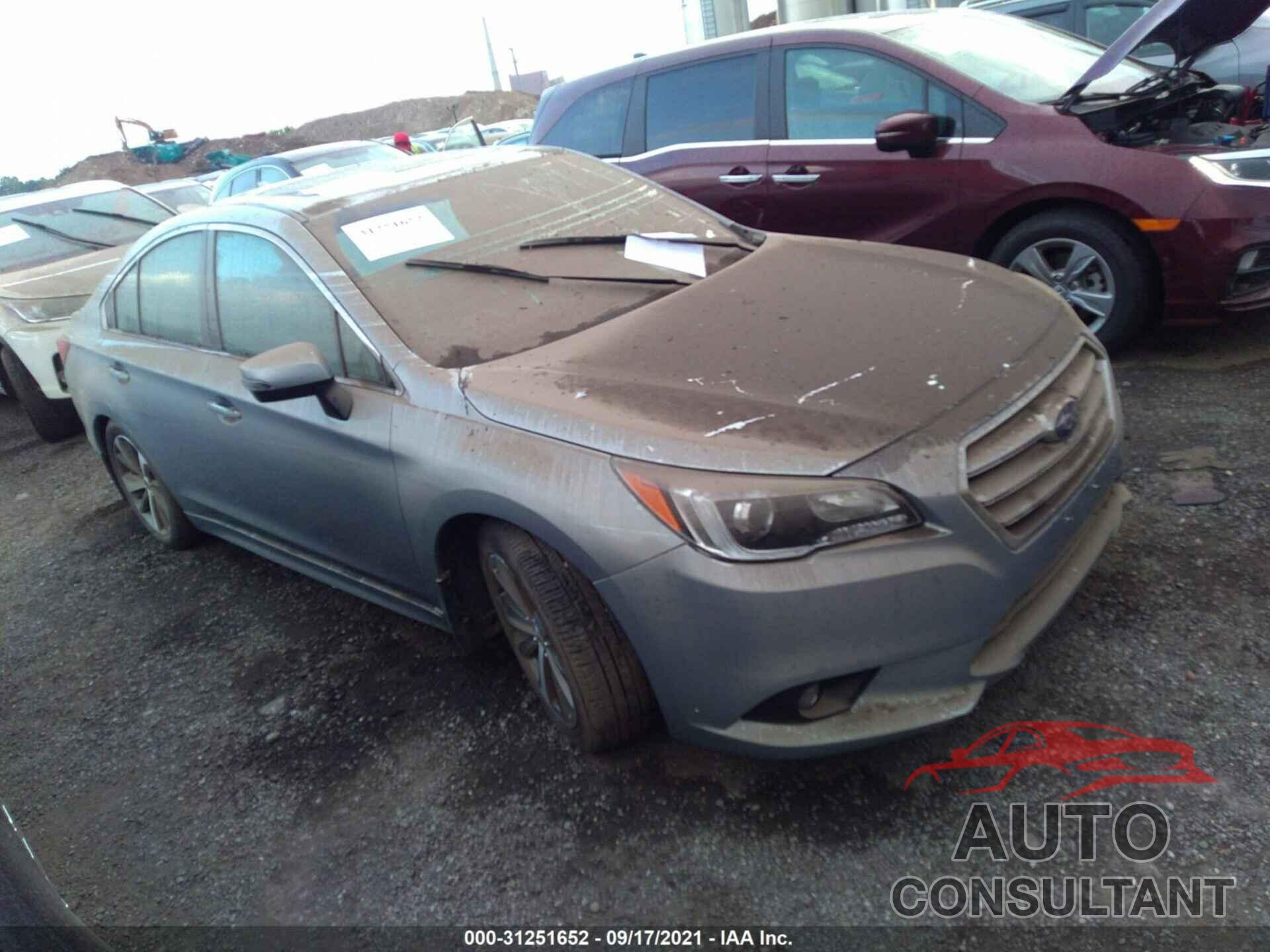 SUBARU LEGACY 2016 - 4S3BNBN61G3049283