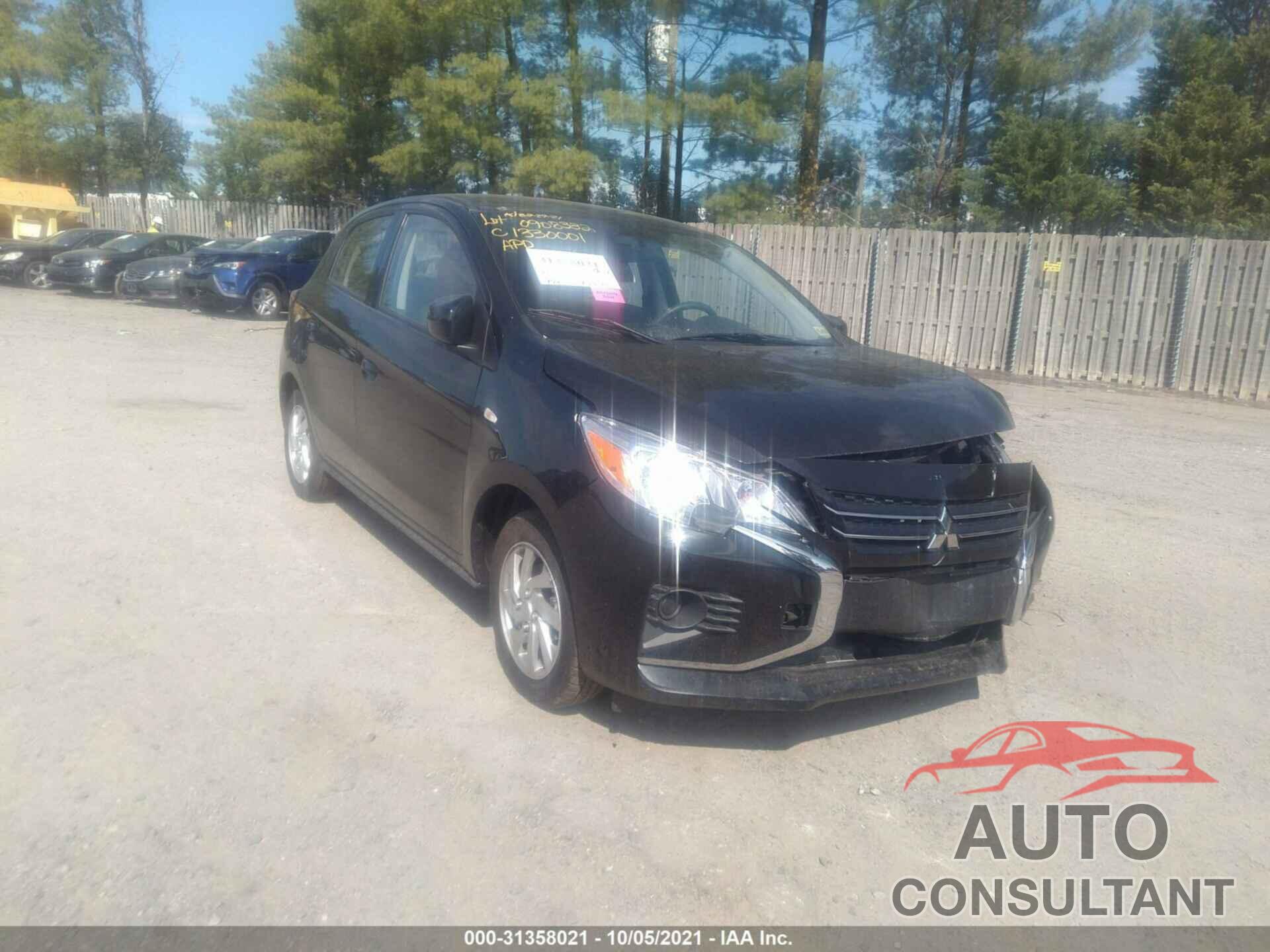 MITSUBISHI MIRAGE 2021 - ML32AUHJ0MH008412