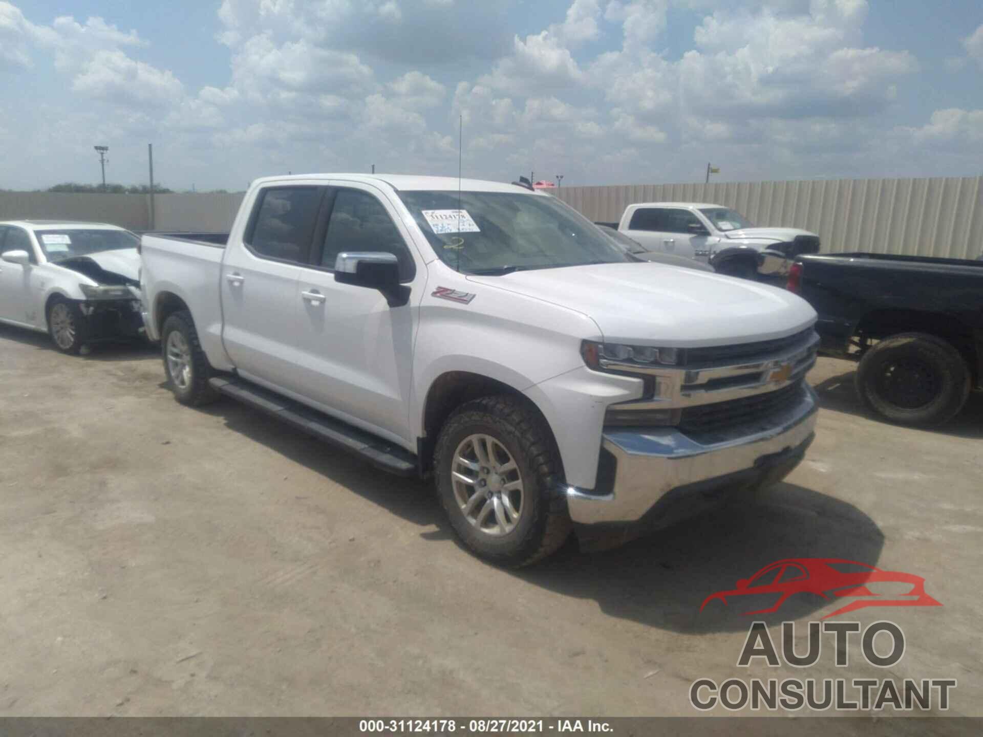 CHEVROLET SILVERADO 1500 2019 - 1GCUYDED0KZ205734