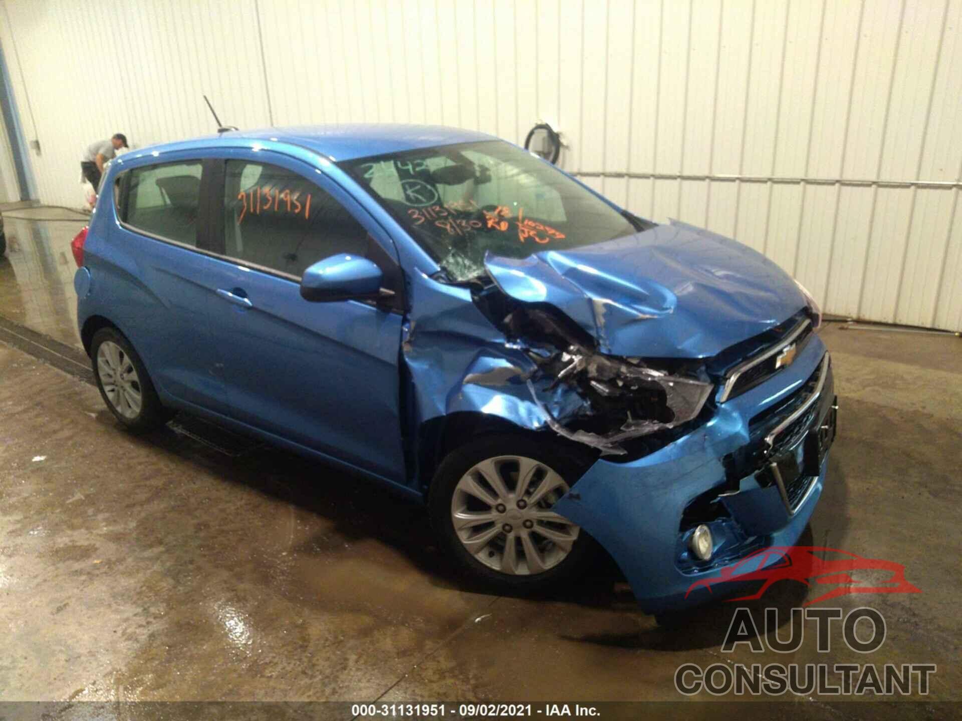 CHEVROLET SPARK 2018 - KL8CD6SA2JC422306