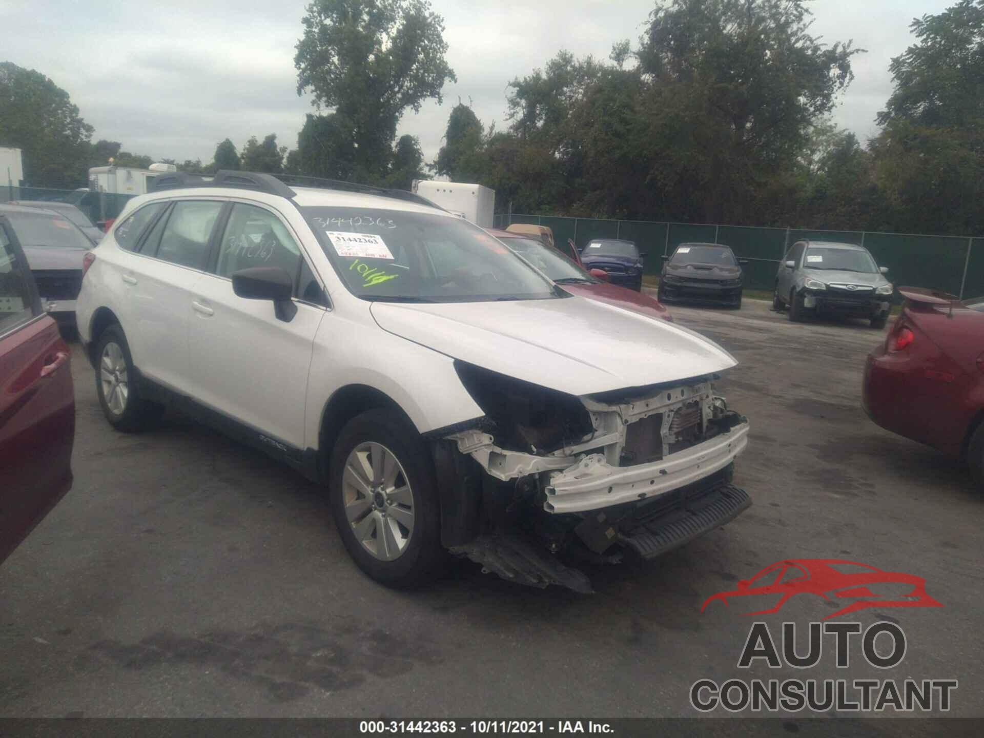 SUBARU OUTBACK 2018 - 4S4BSAAC2J3393934