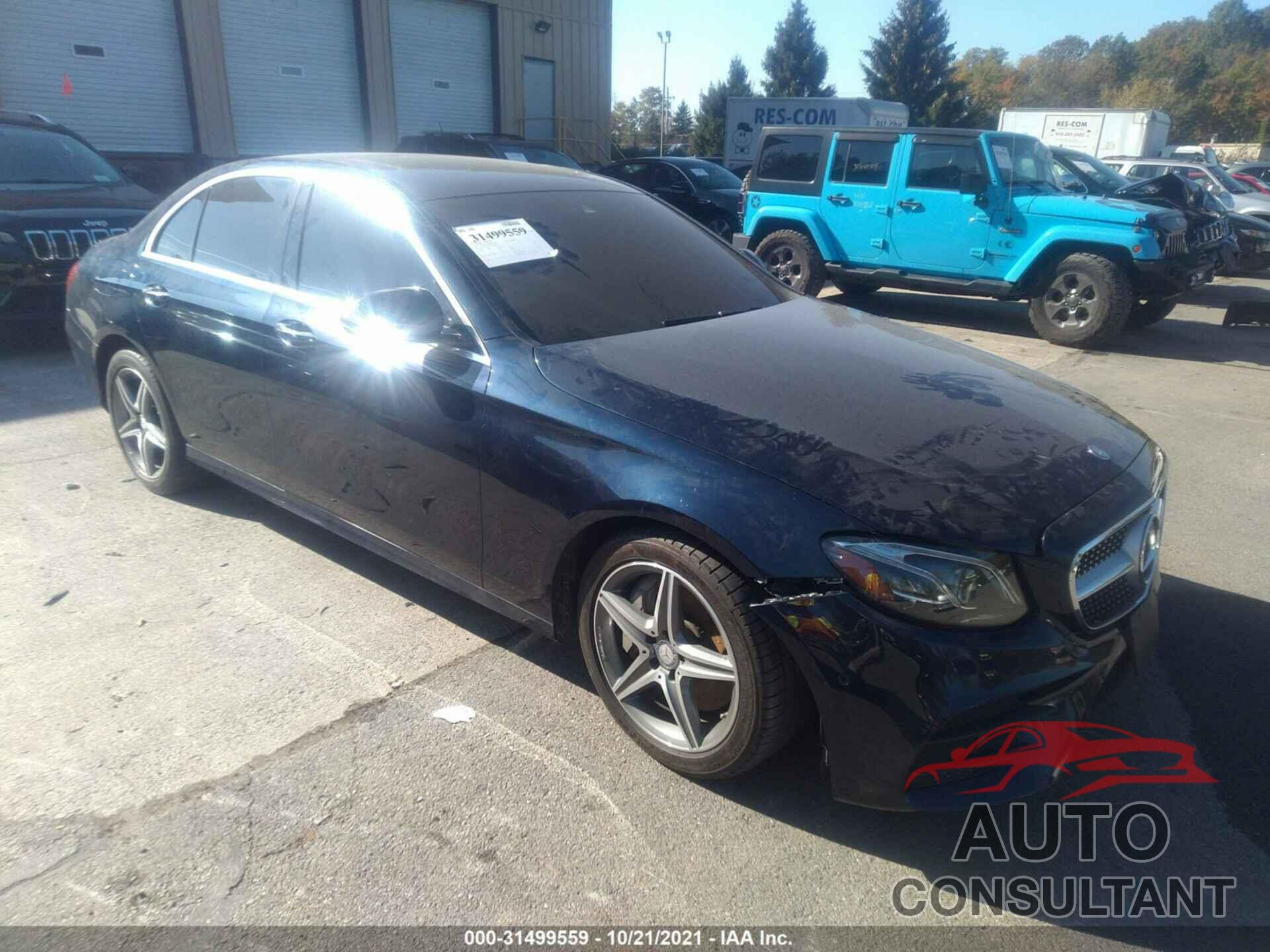 MERCEDES-BENZ E-CLASS 2017 - WDDZF4KB1HA062403