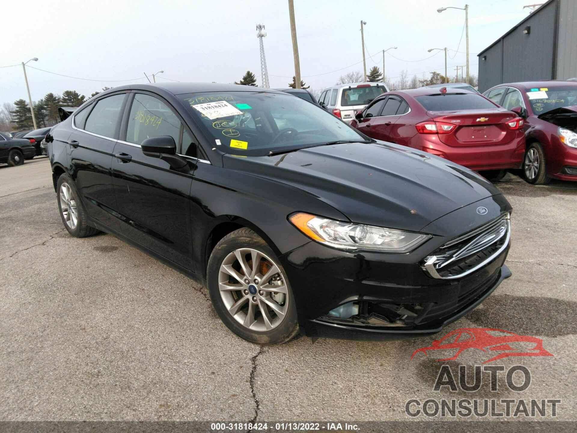 FORD FUSION 2017 - 3FA6P0H7XHR412600