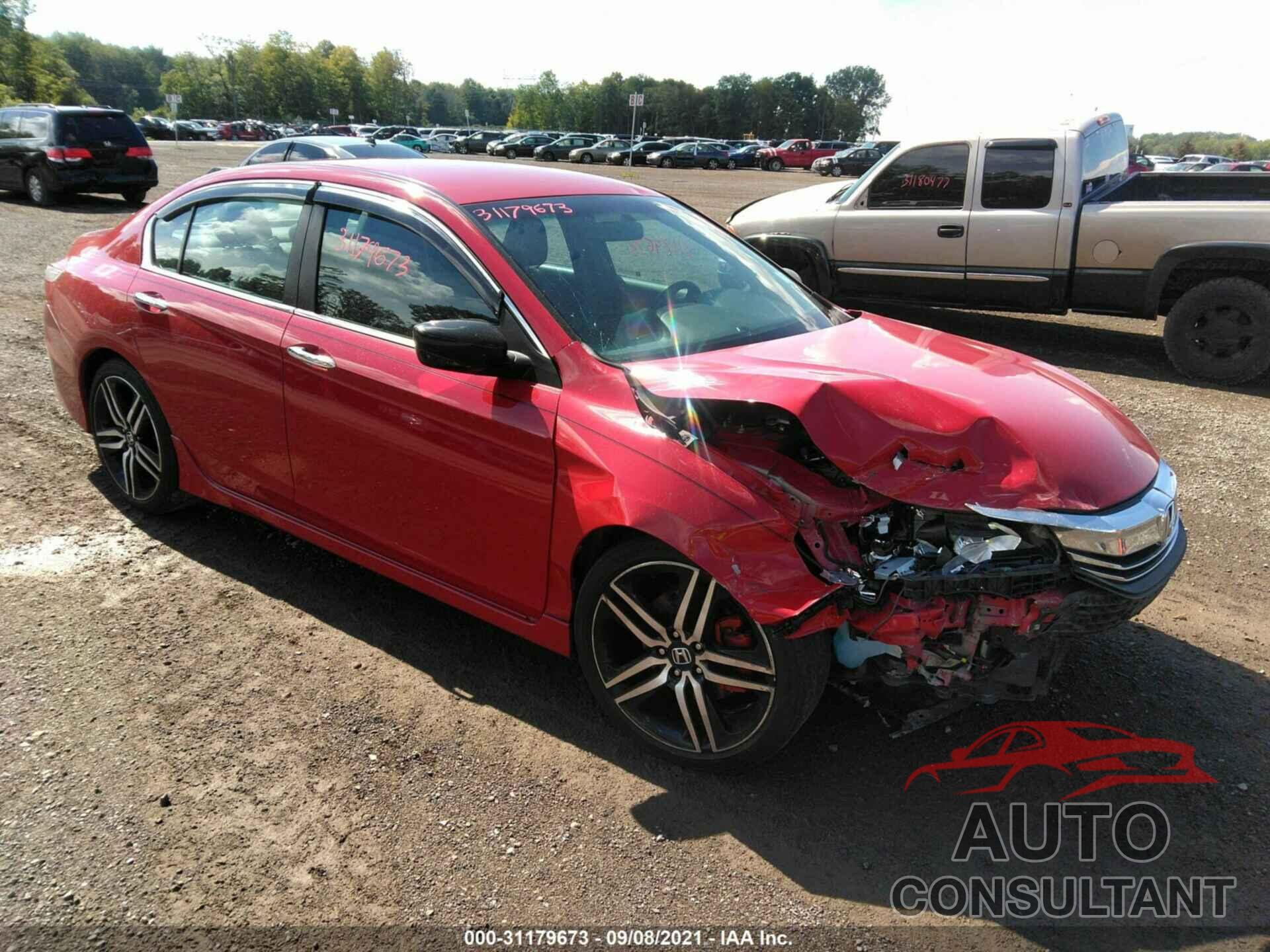 HONDA ACCORD SEDAN 2017 - 1HGCR2F16HA126532
