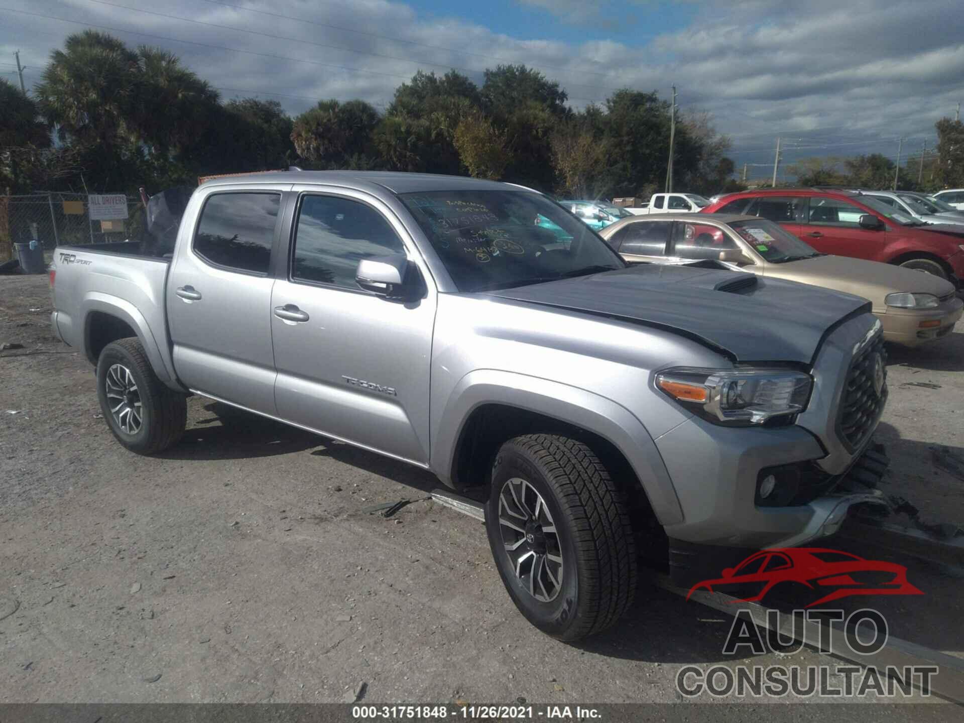 TOYOTA TACOMA 2WD 2021 - 5TFAZ5CN4MX116815