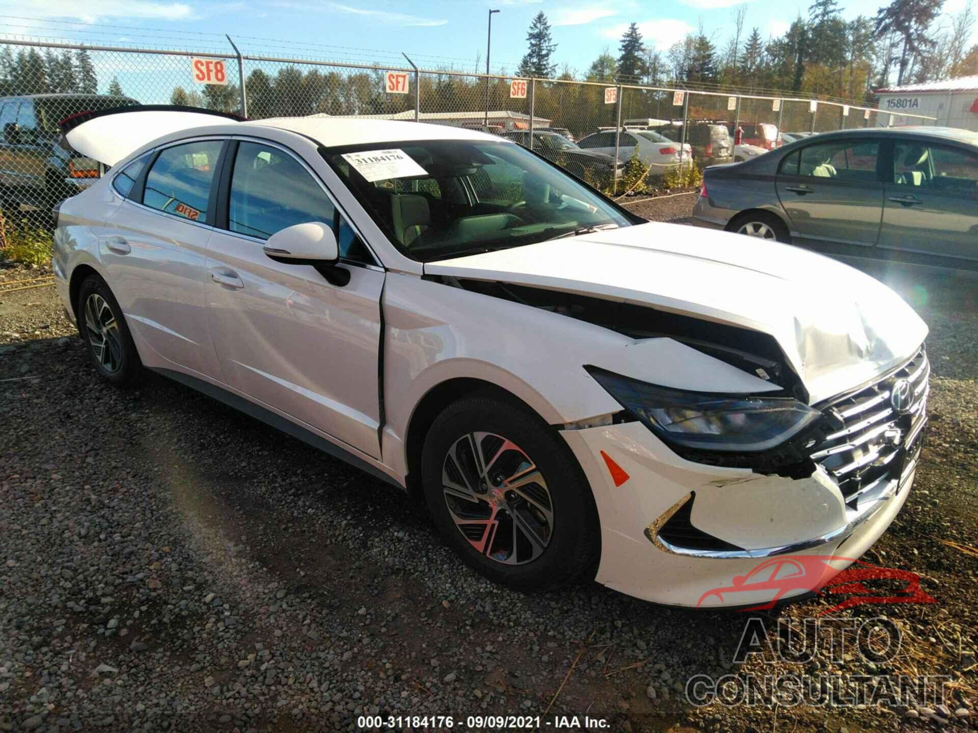 HYUNDAI SONATA HYBRID 2021 - KMHL24JJ7MA021204