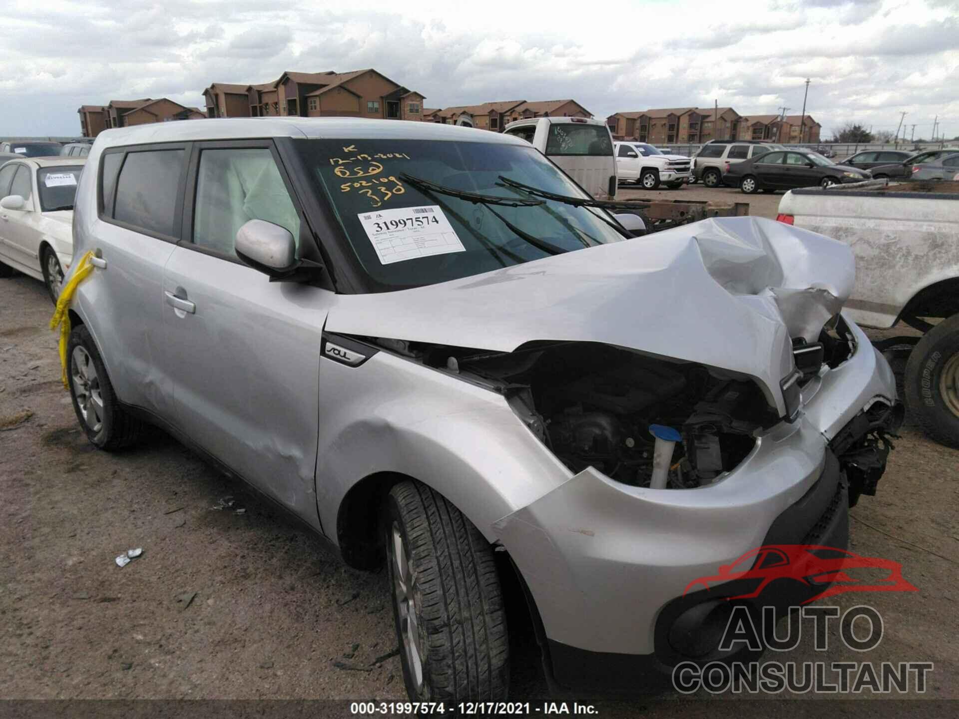 KIA SOUL 2017 - KNDJN2A28H7412462
