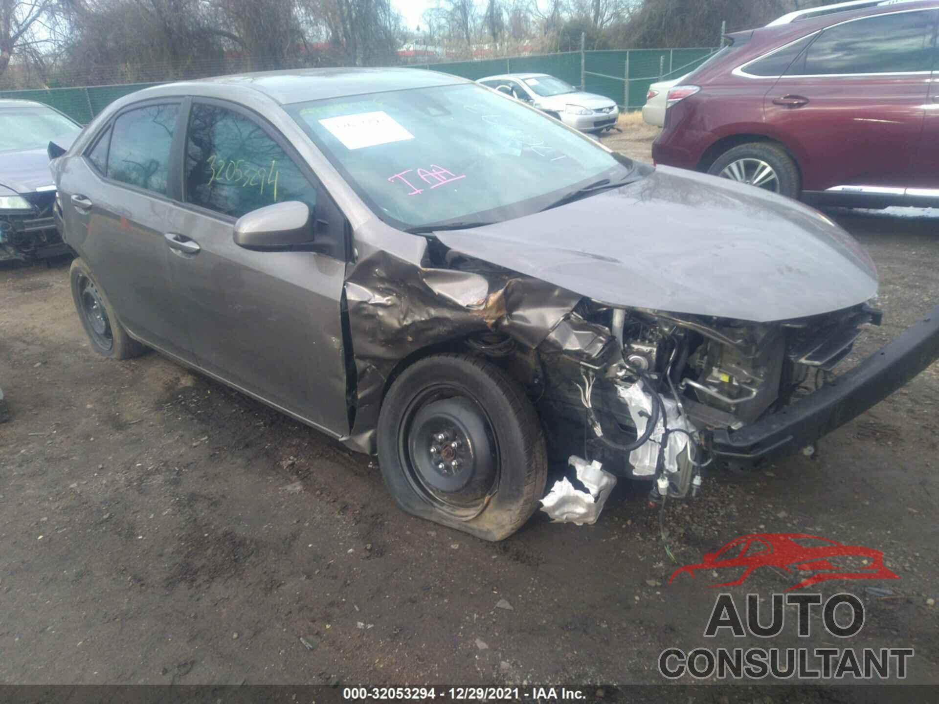 TOYOTA COROLLA 2019 - 2T1BURHE3KC176793