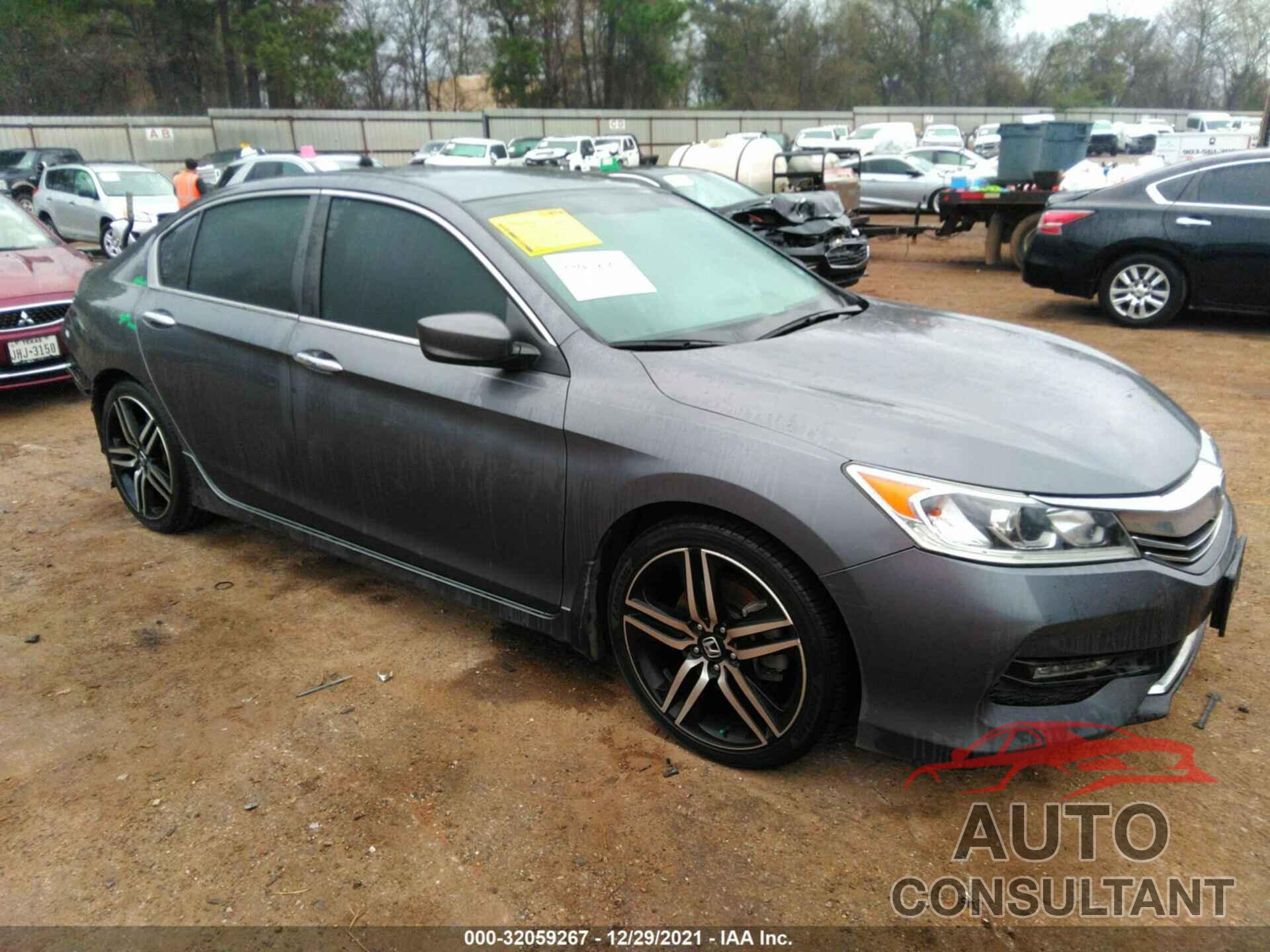 HONDA ACCORD SEDAN 2016 - 1HGCR2F51GA183500