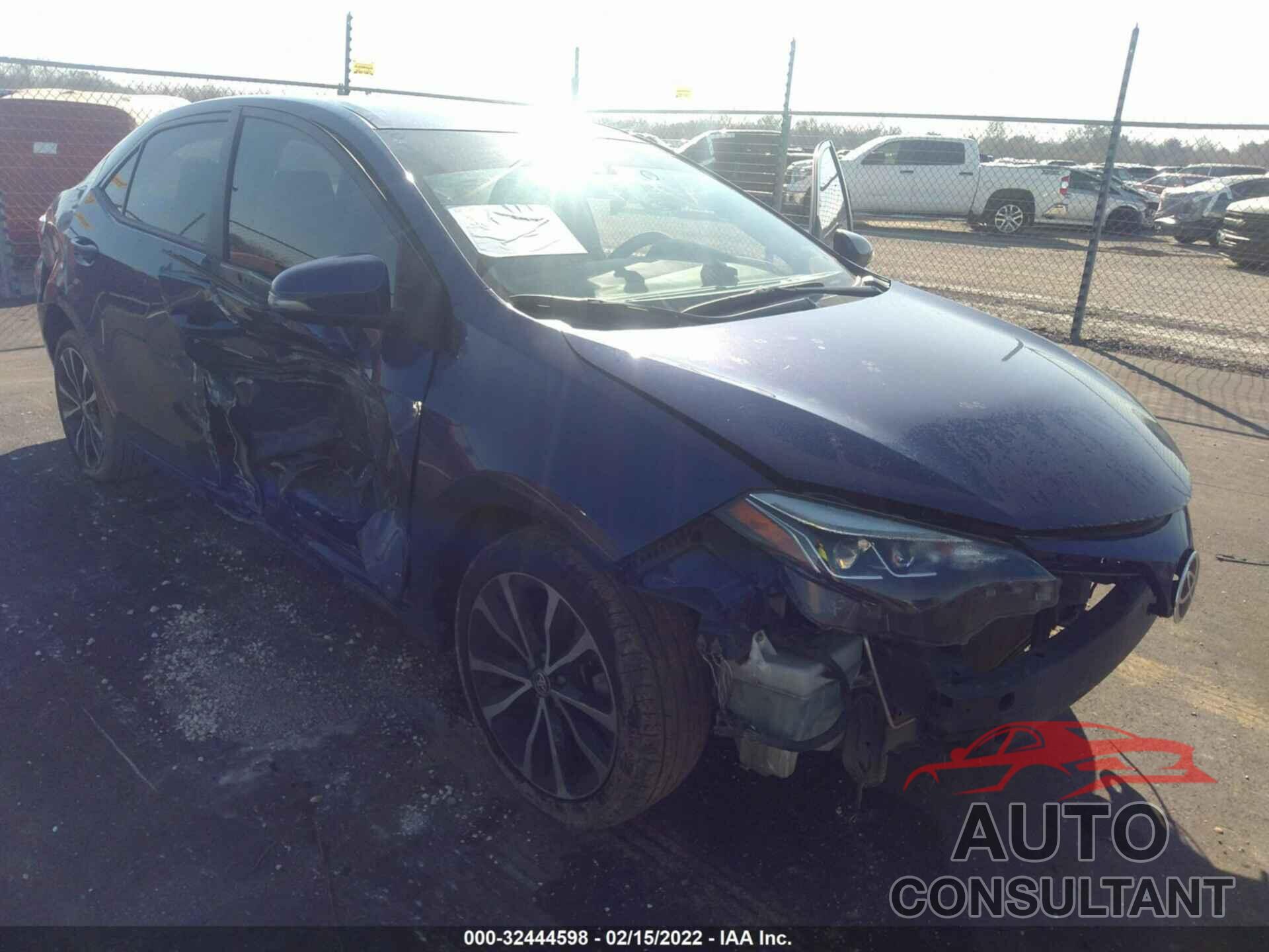 TOYOTA COROLLA 2017 - 5YFBURHE0HP714553