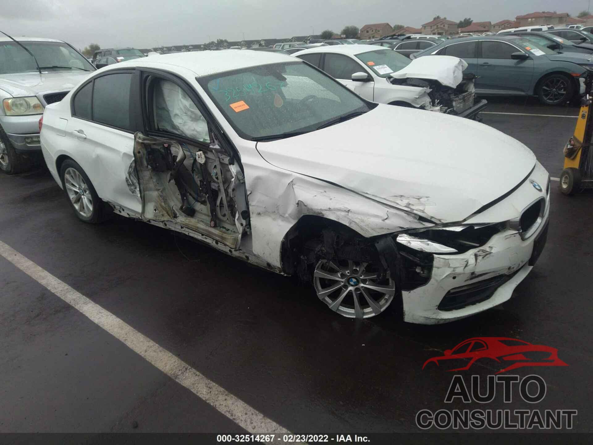 BMW 3 SERIES 2016 - WBA8E5G53GNT94140
