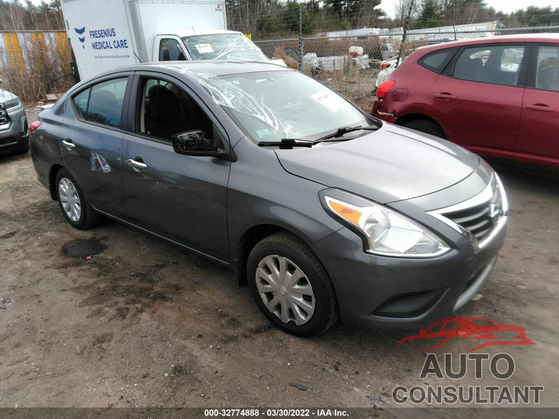 NISSAN VERSA 2016 - 3N1CN7AP5GL834557