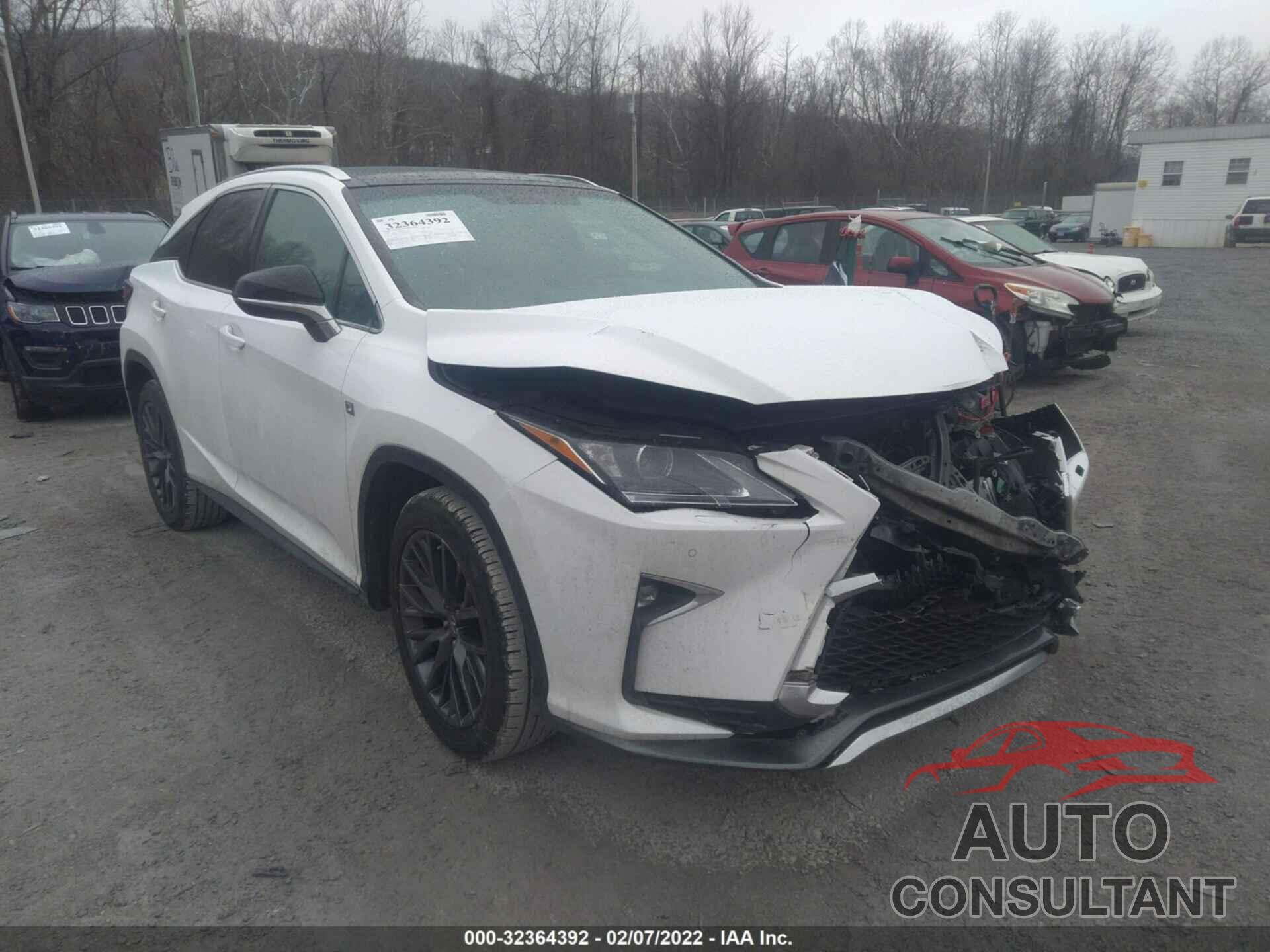 LEXUS RX 350 2016 - 2T2BZMCA4GC007961