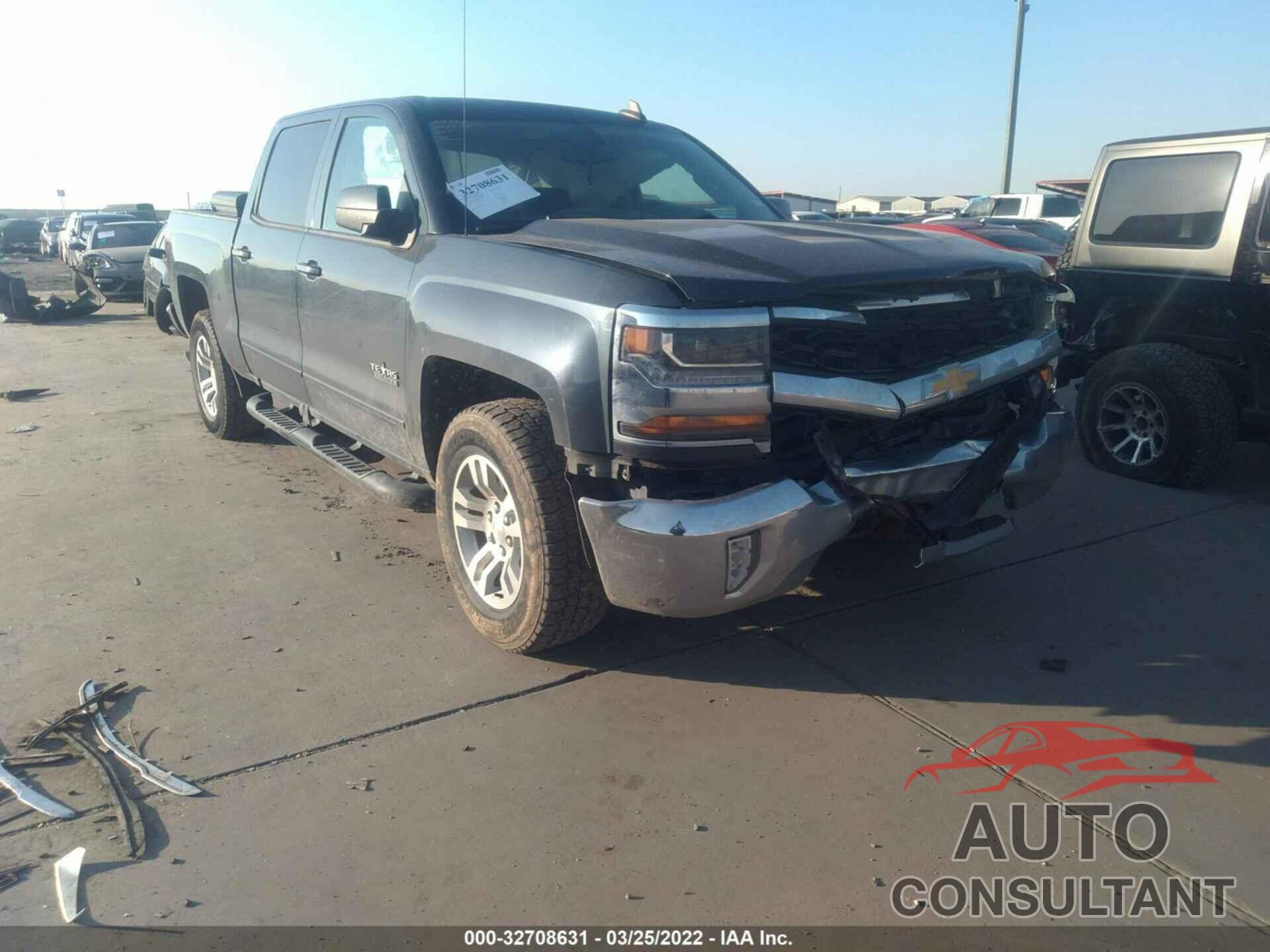 CHEVROLET SILVERADO 1500 2017 - 3GCPCREH6HG277669