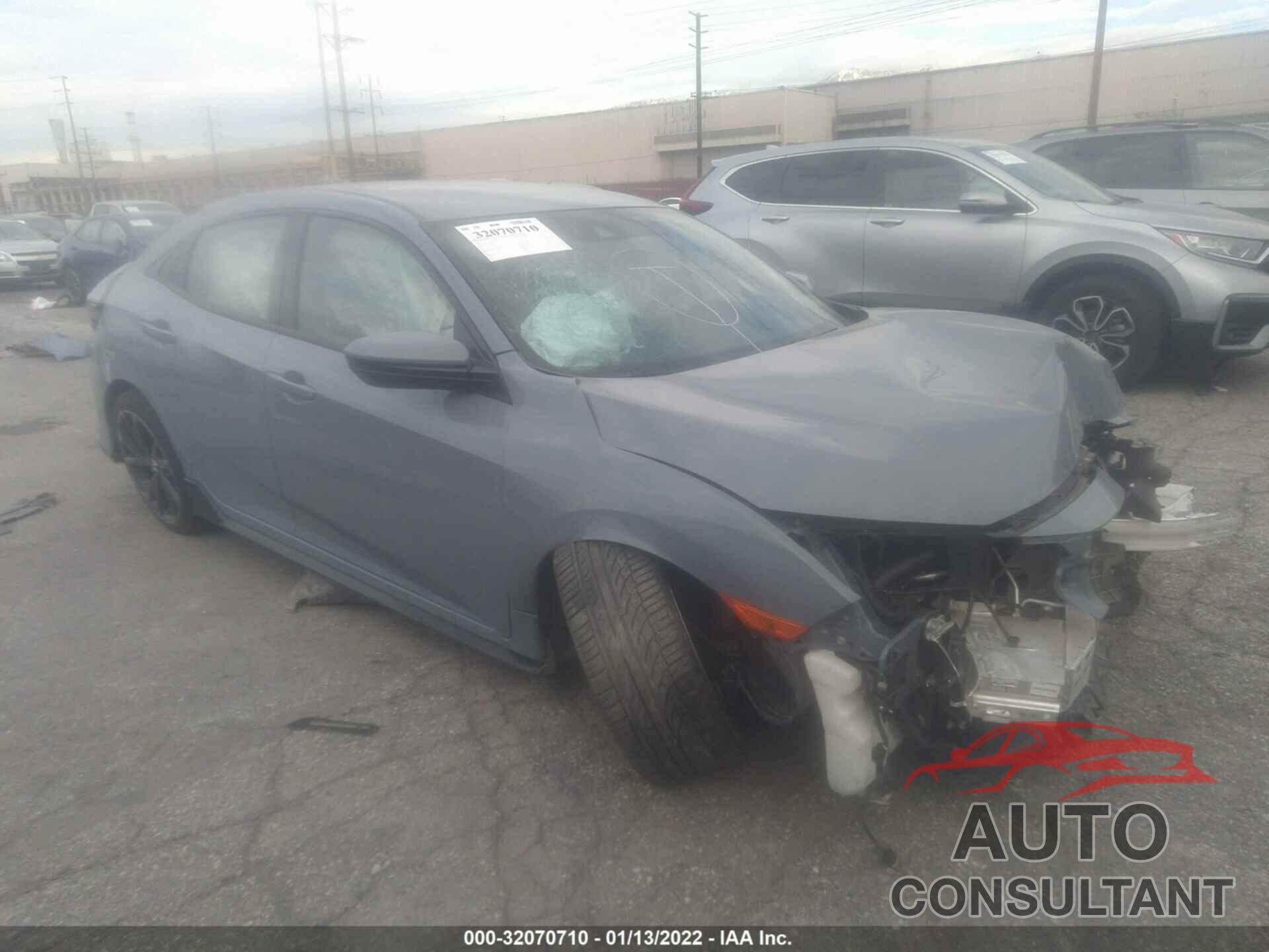 HONDA CIVIC HATCHBACK 2019 - SHHFK7H42KU419216