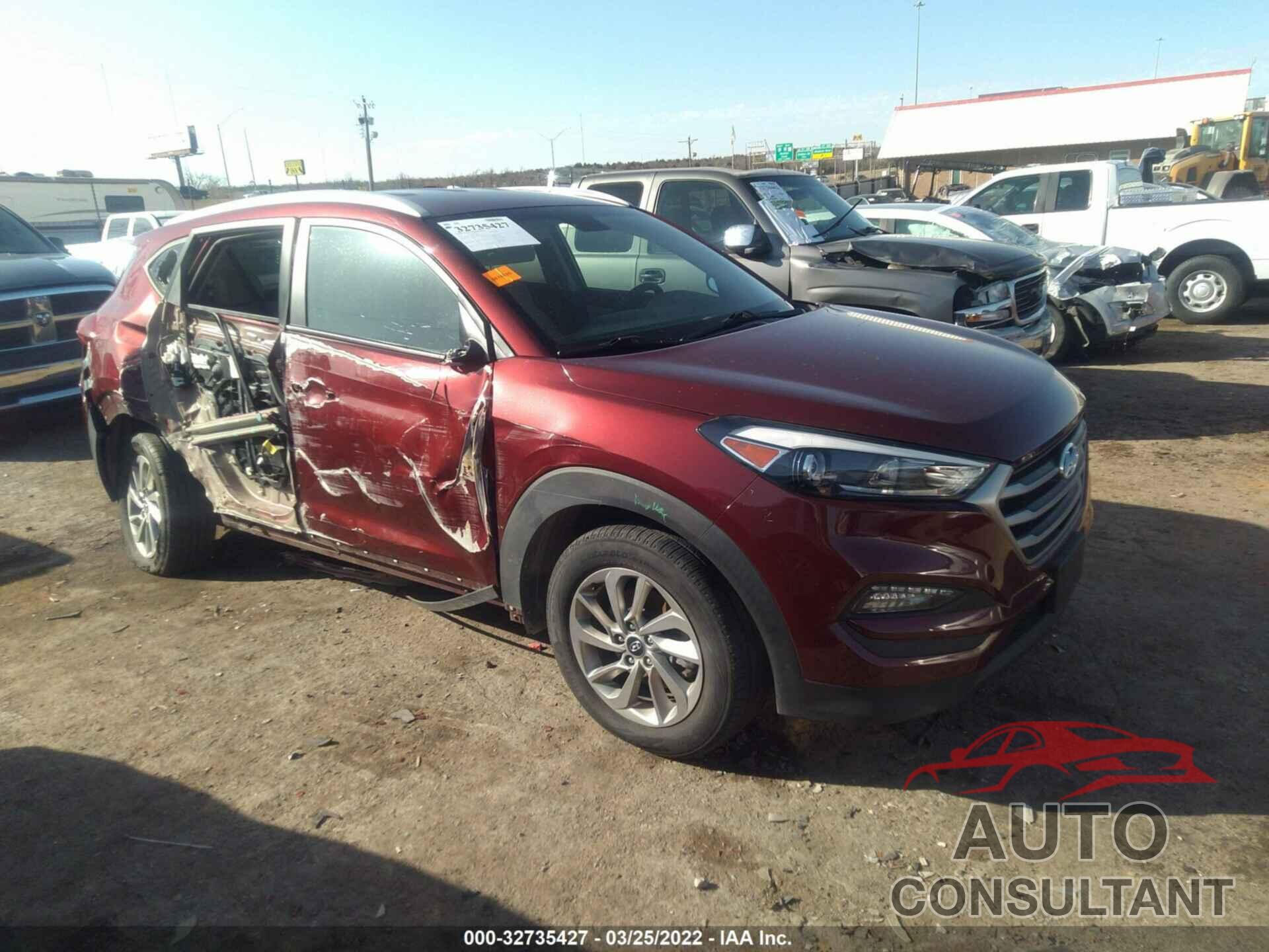 HYUNDAI TUCSON 2017 - KM8J3CA41HU294412