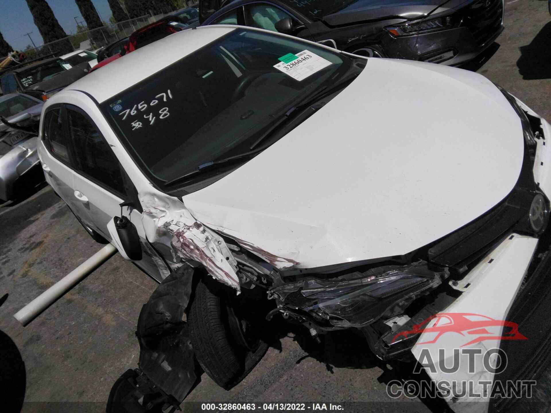 TOYOTA COROLLA 2017 - 5YFBURHE5HP665379