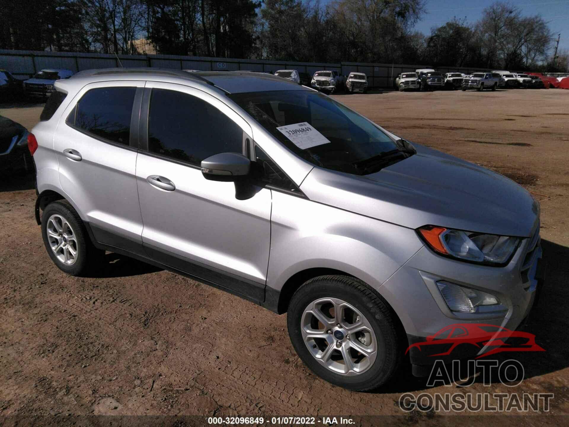 FORD ECOSPORT 2020 - MAJ3S2GE1LC355465