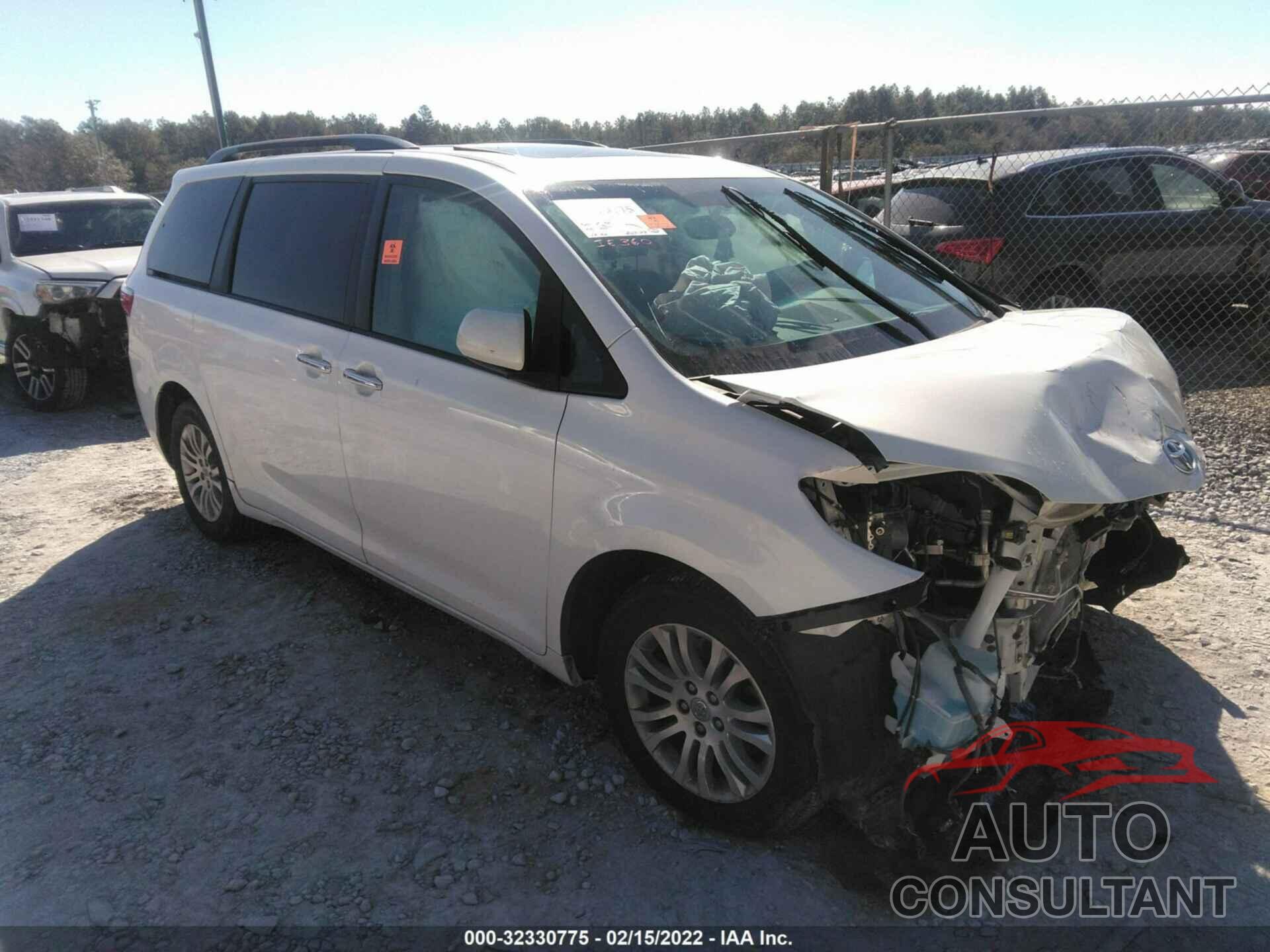 TOYOTA SIENNA 2016 - 5TDYK3DCXGS726488