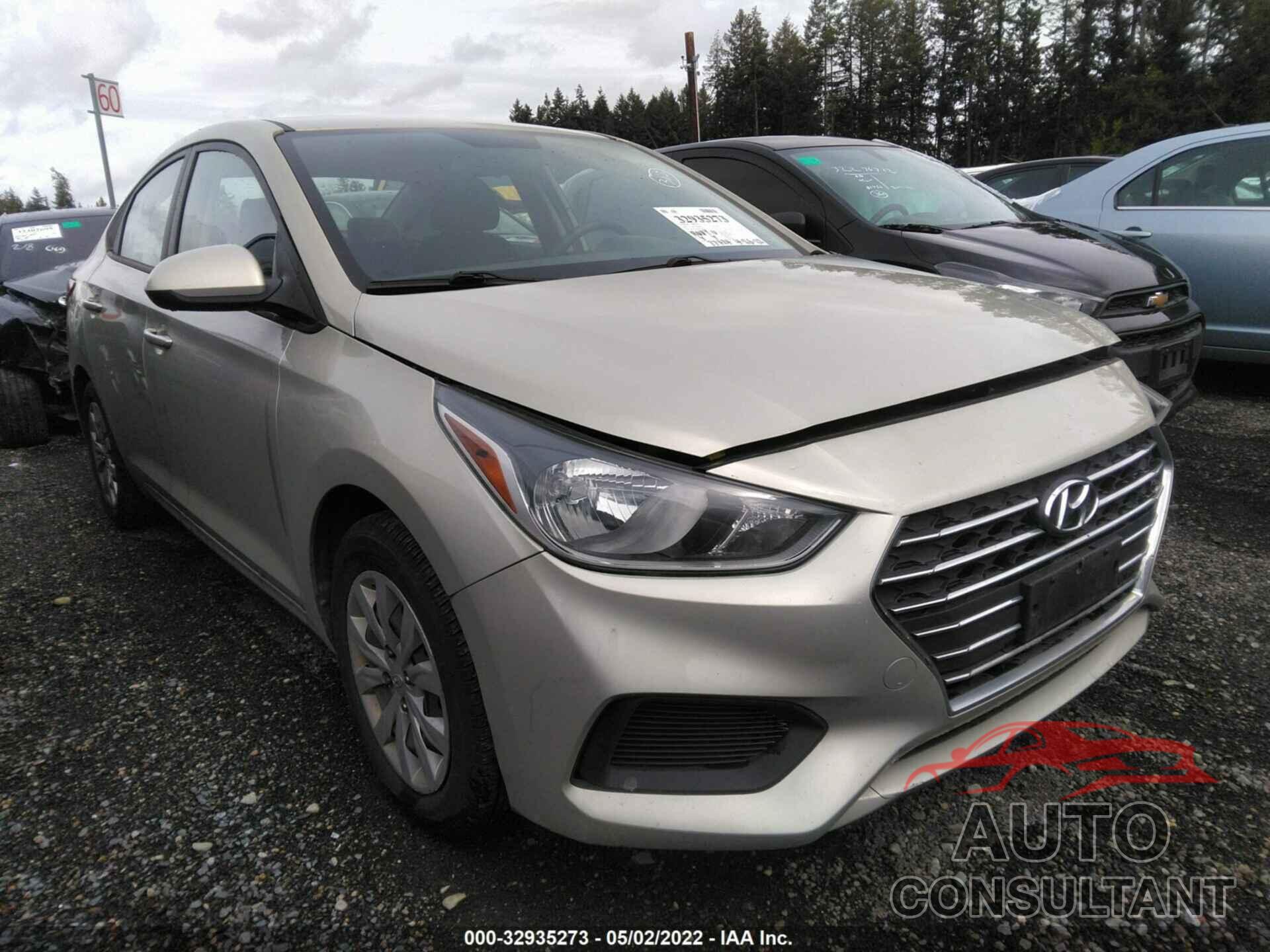 HYUNDAI ACCENT 2019 - 3KPC24A30KE054187