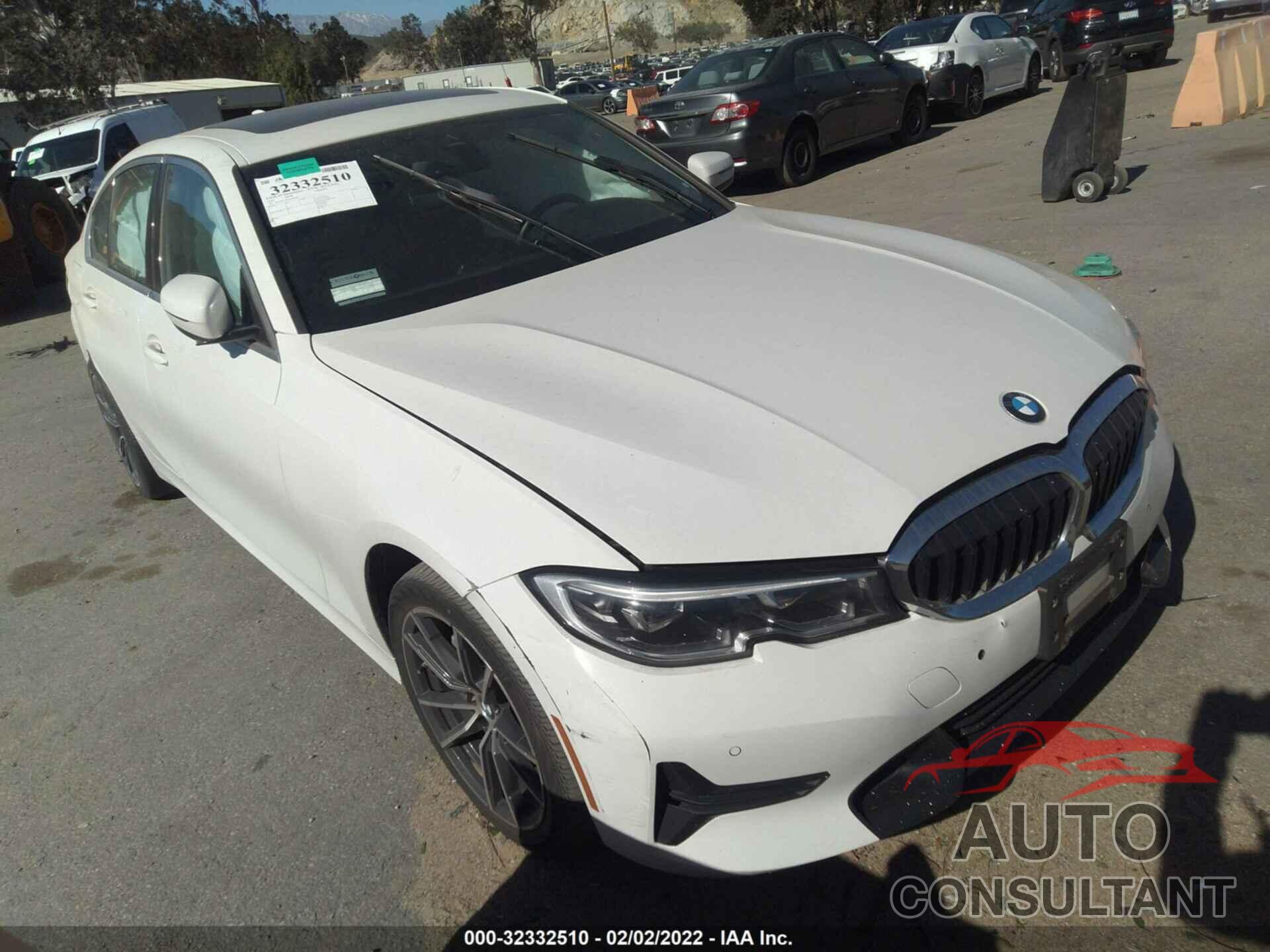 BMW 3 SERIES 2019 - WBA5R1C58KAJ98989