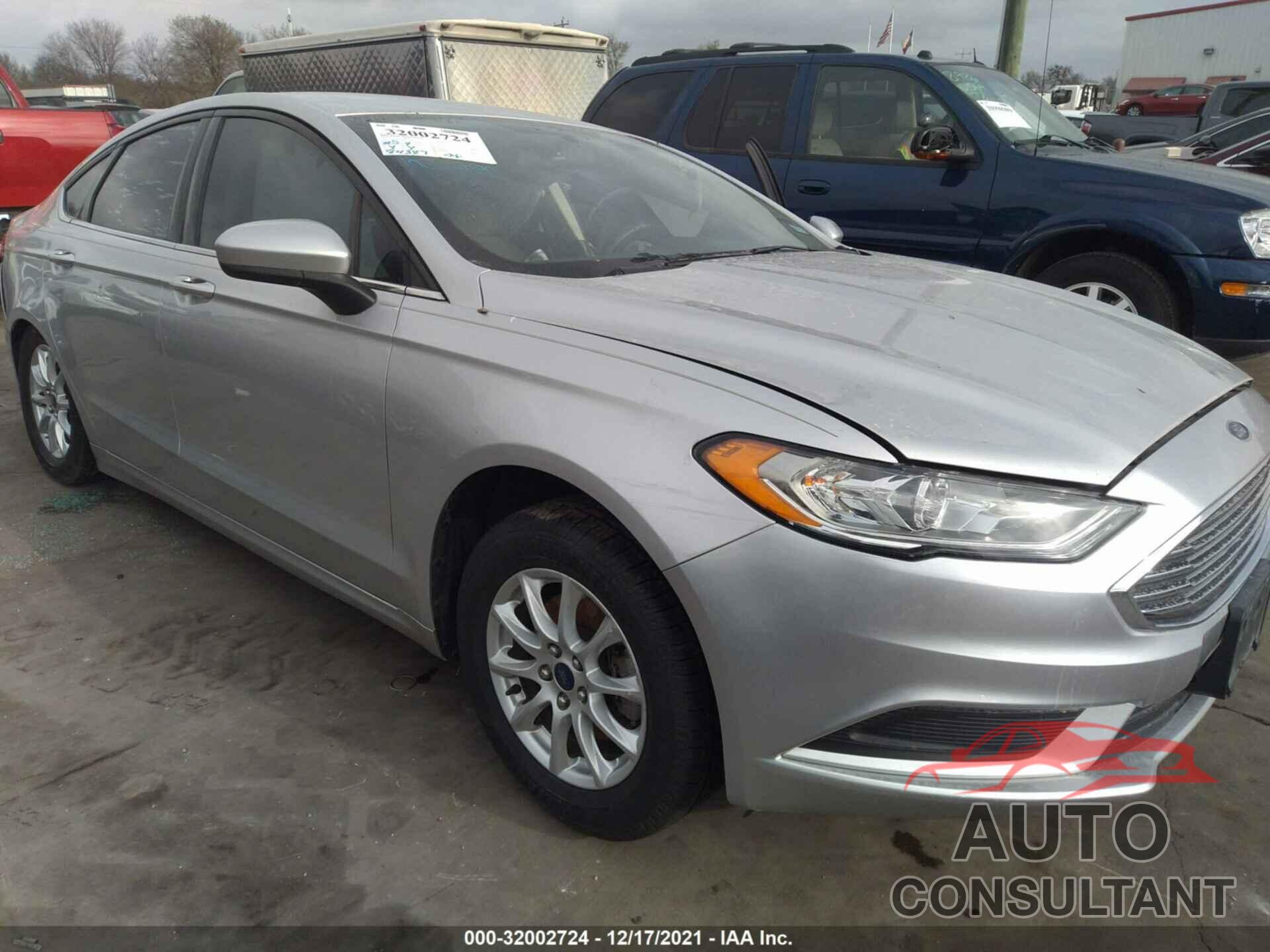FORD FUSION 2017 - 3FA6P0G76HR141102