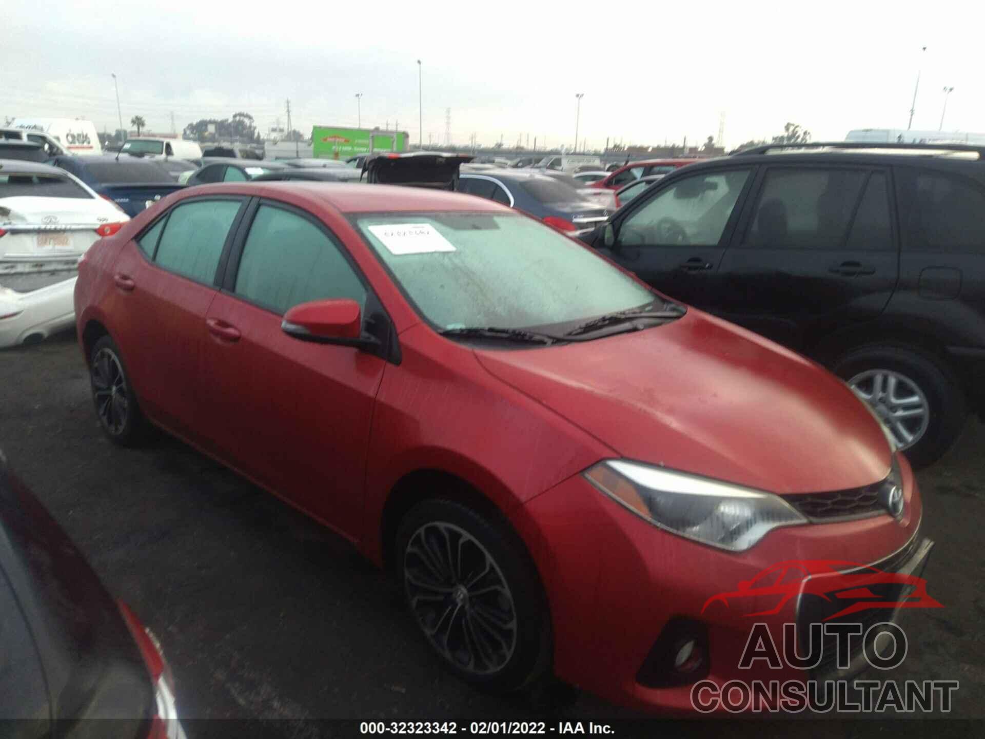 TOYOTA COROLLA 2016 - 5YFBURHE1GP380824
