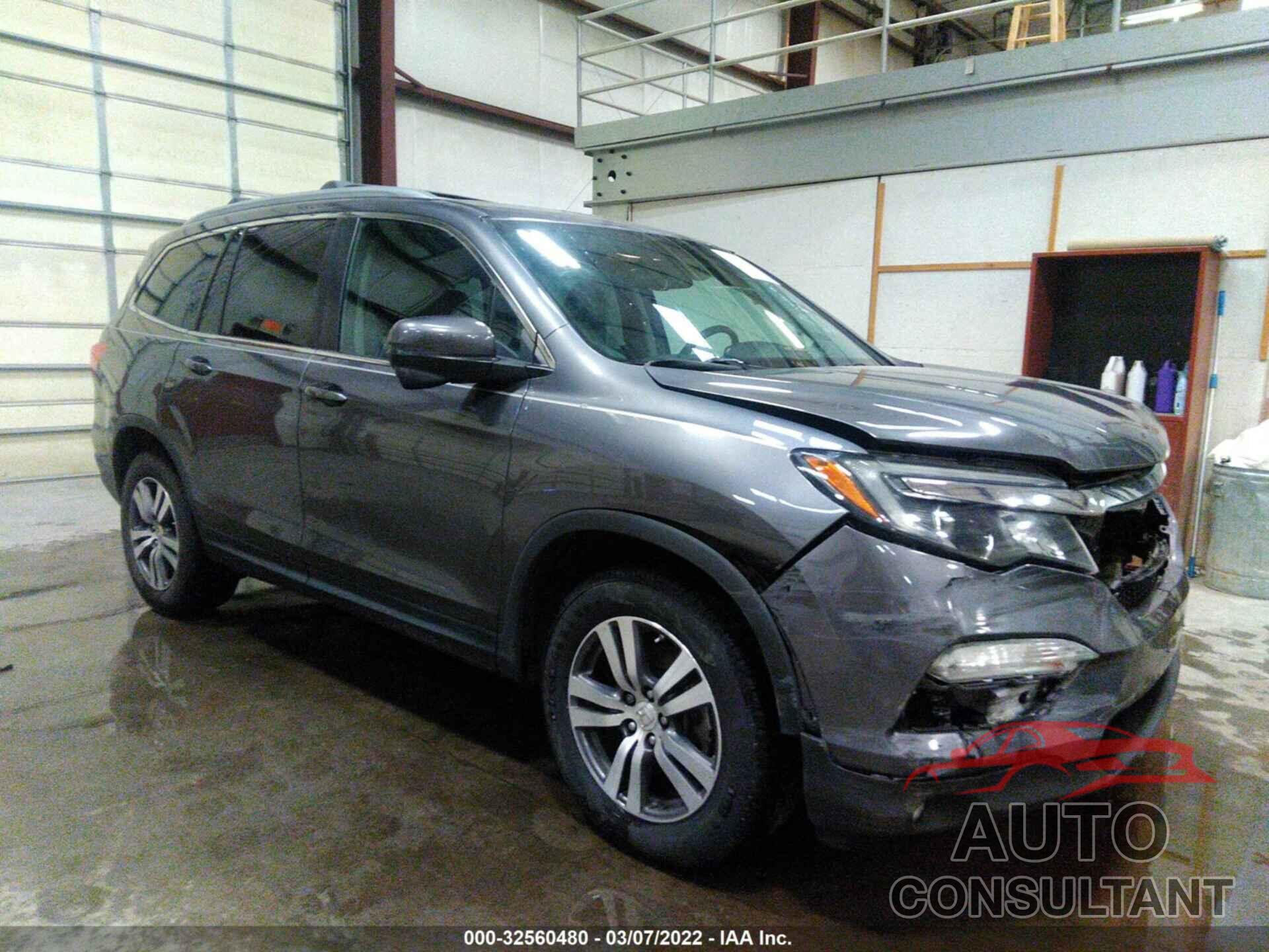 HONDA PILOT 2016 - 5FNYF6H57GB013084