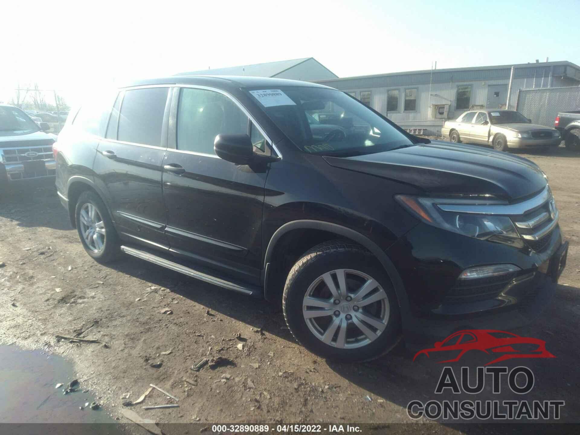 HONDA PILOT 2018 - 5FNYF5H11JB029537