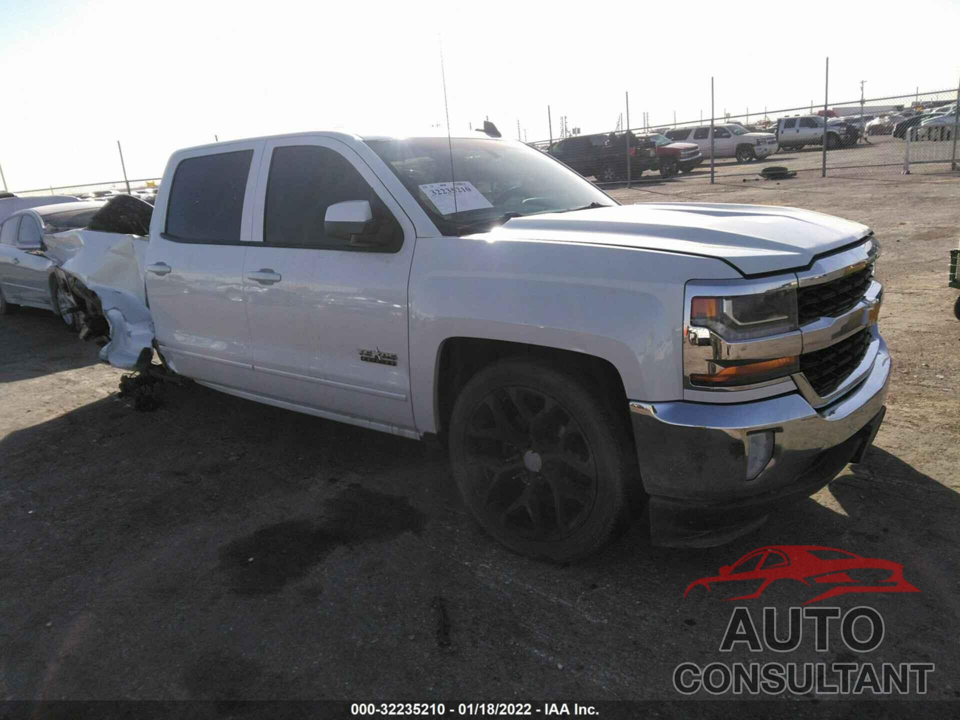 CHEVROLET SILVERADO 1500 2016 - 3GCPCRECXGG190389