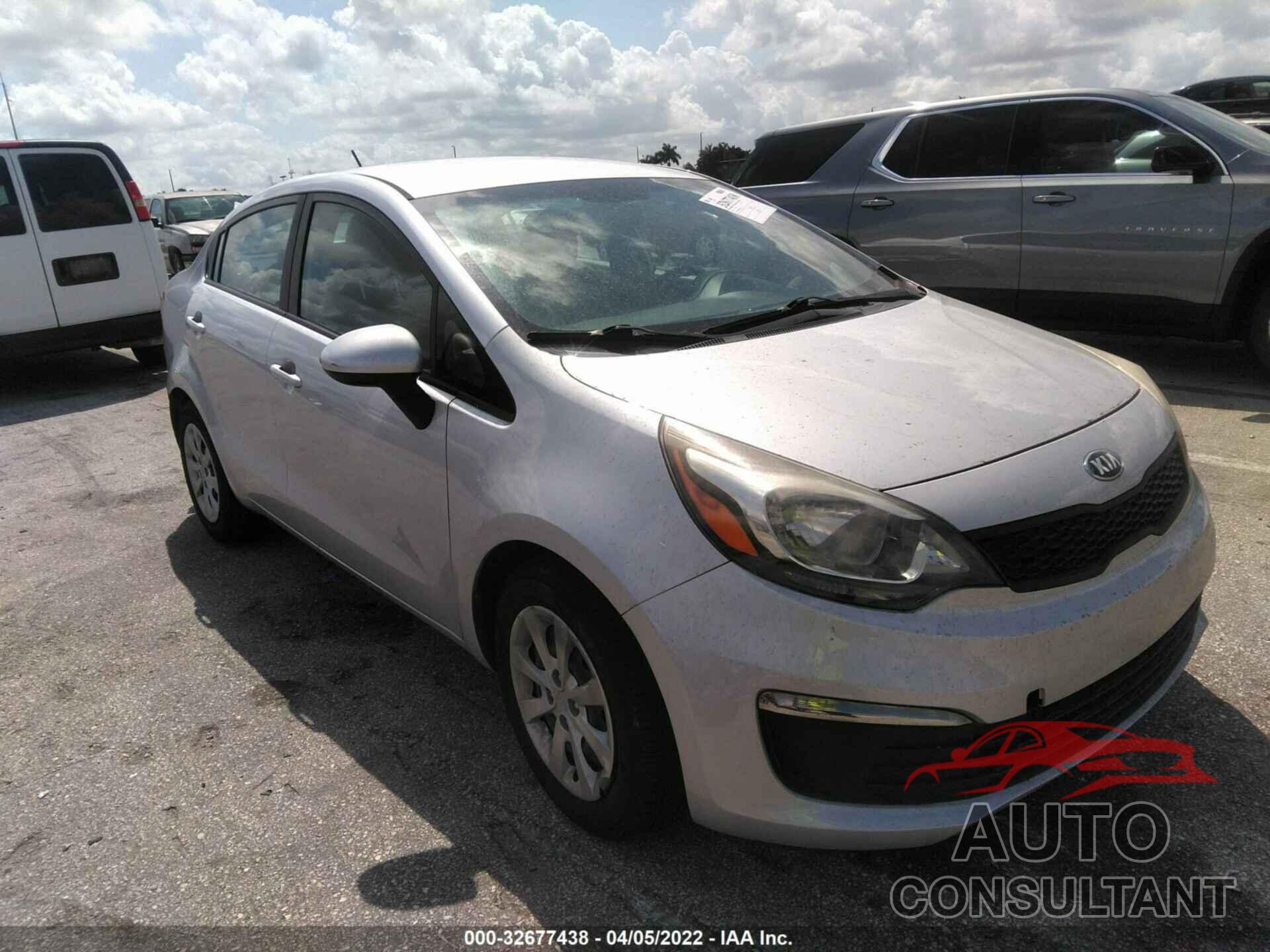 KIA RIO 2016 - KNADM4A39G6549903