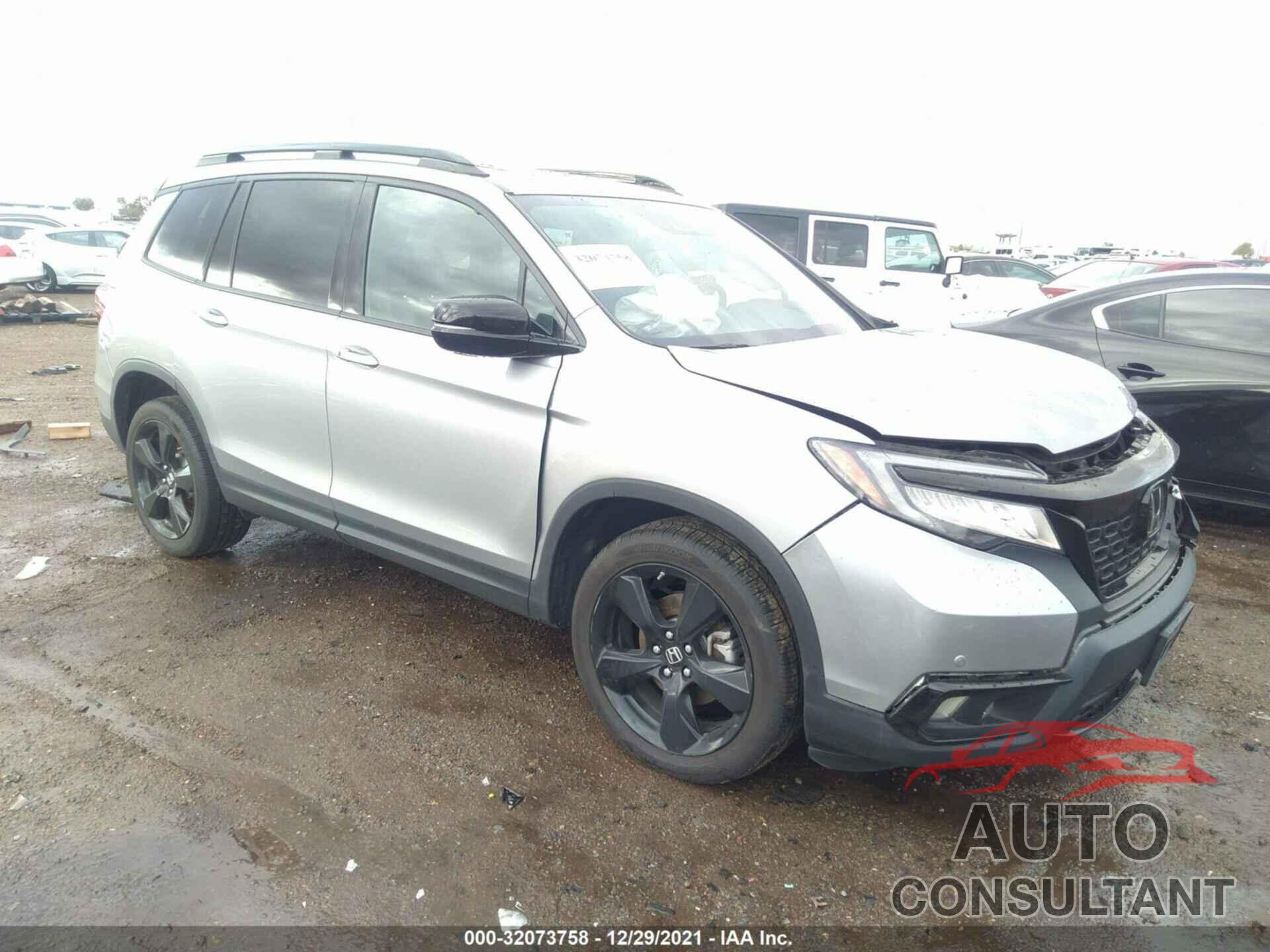 HONDA PASSPORT 2019 - 5FNYF8H07KB019945