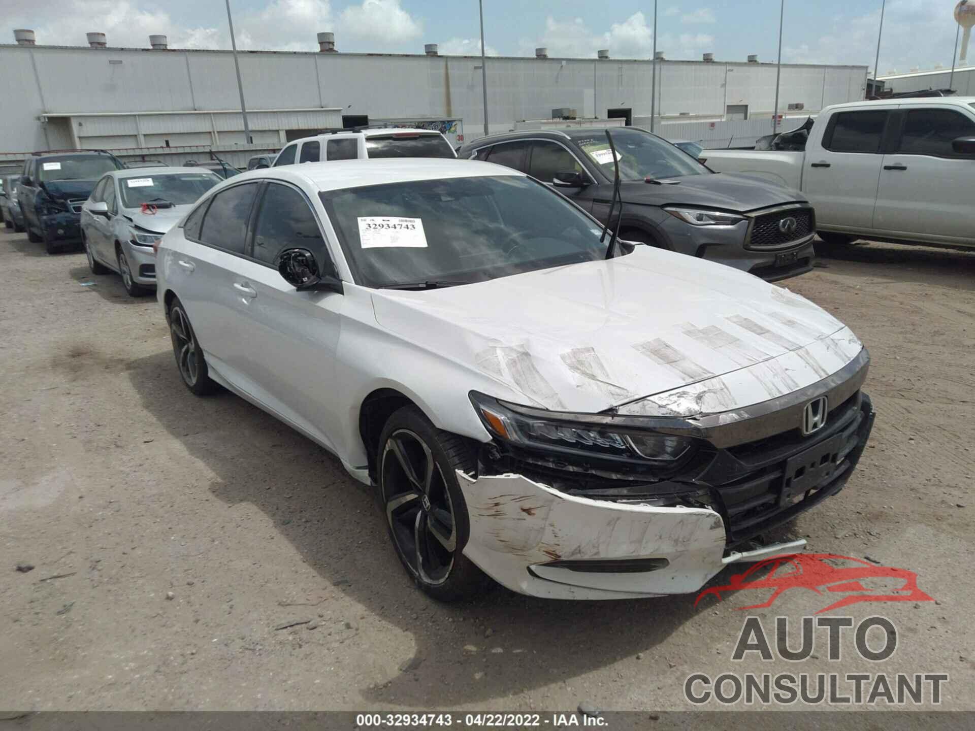 HONDA ACCORD SEDAN 2018 - 1HGCV1F31JA265898