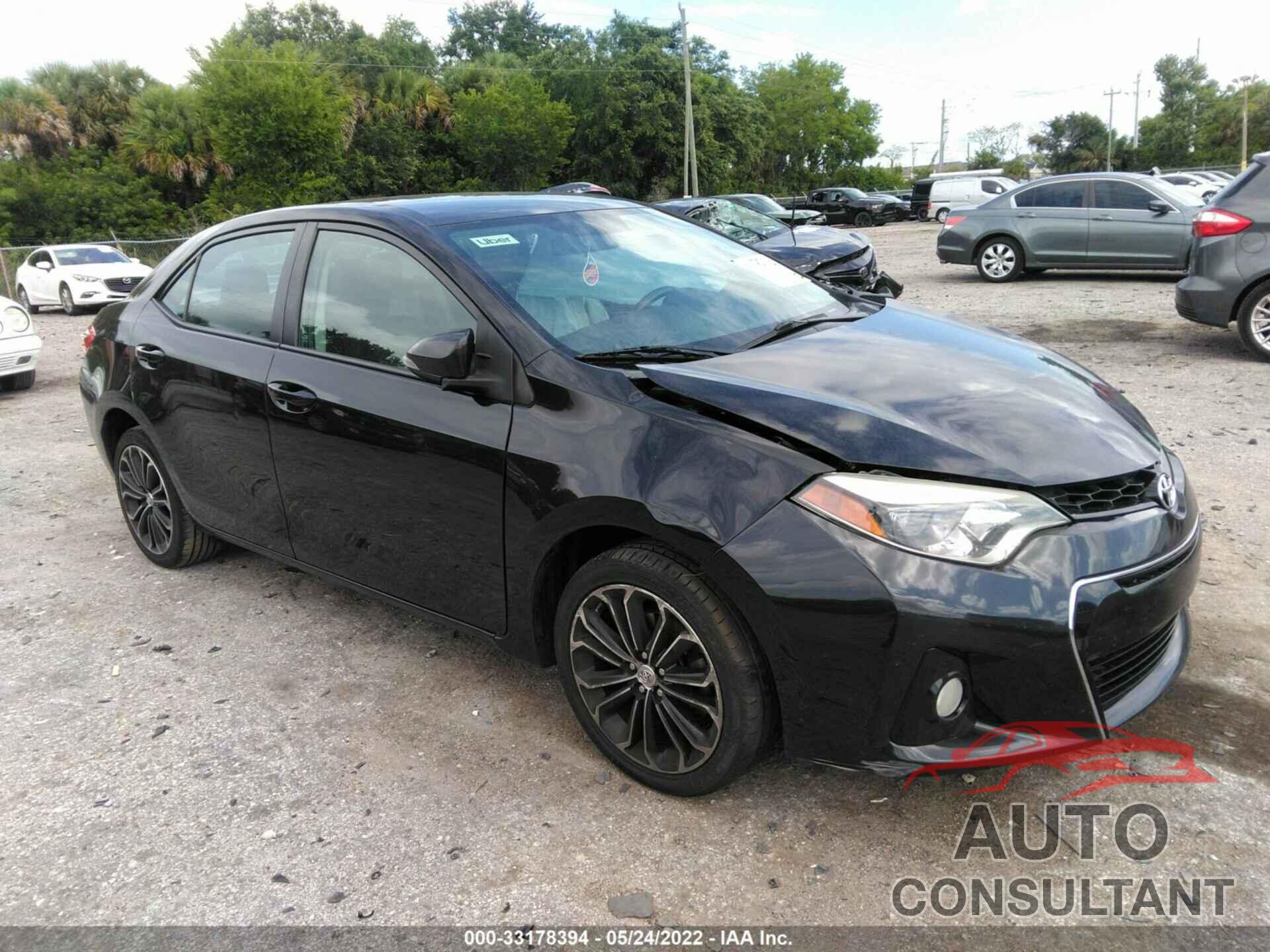 TOYOTA COROLLA 2016 - 5YFBURHE1GP544668