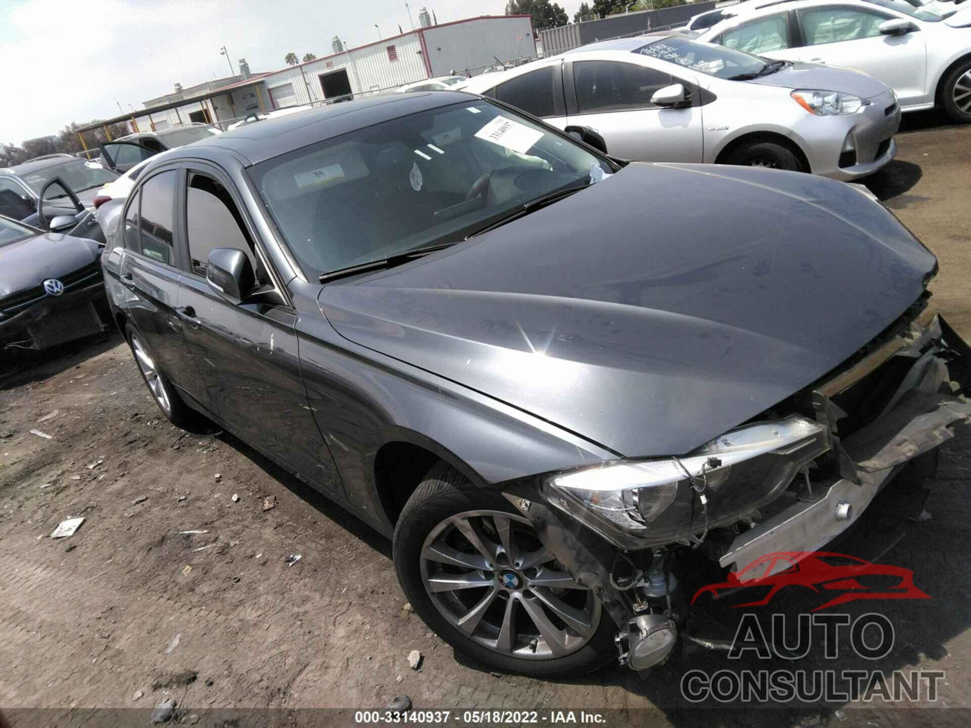 BMW 3 SERIES 2016 - WBA8E5G53GNU21885
