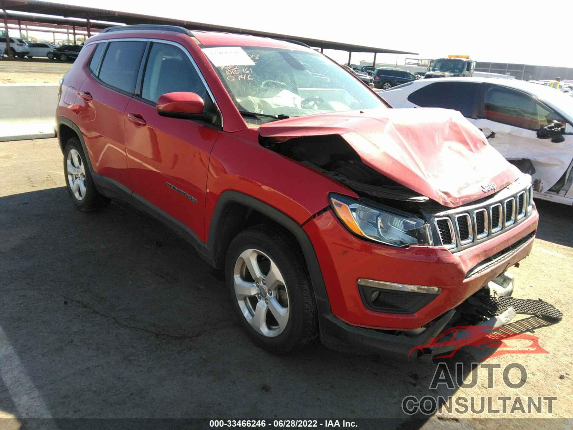 JEEP COMPASS 2017 - 3C4NJDBB9HT680746
