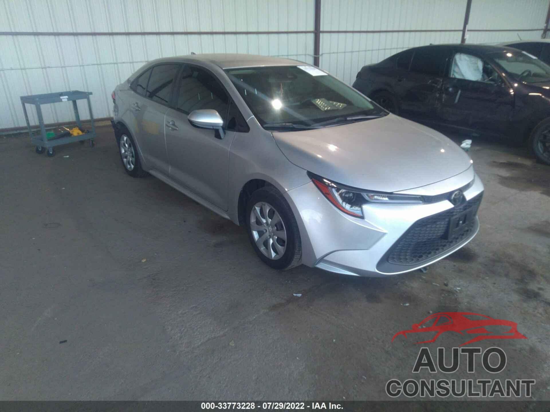 TOYOTA COROLLA 2020 - JTDEPRAE4LJ042217