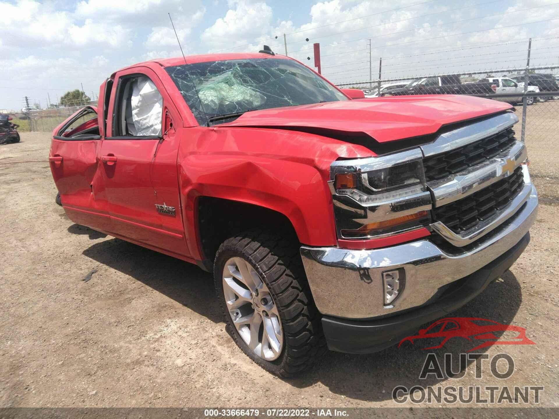 CHEVROLET SILVERADO 1500 2016 - 3GCPCREC3GG386500