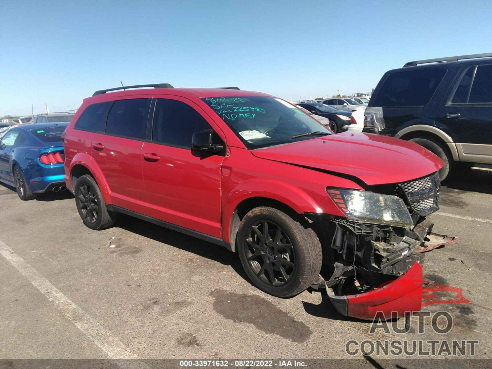 DODGE JOURNEY 2016 - 3C4PDCBG8GT225990
