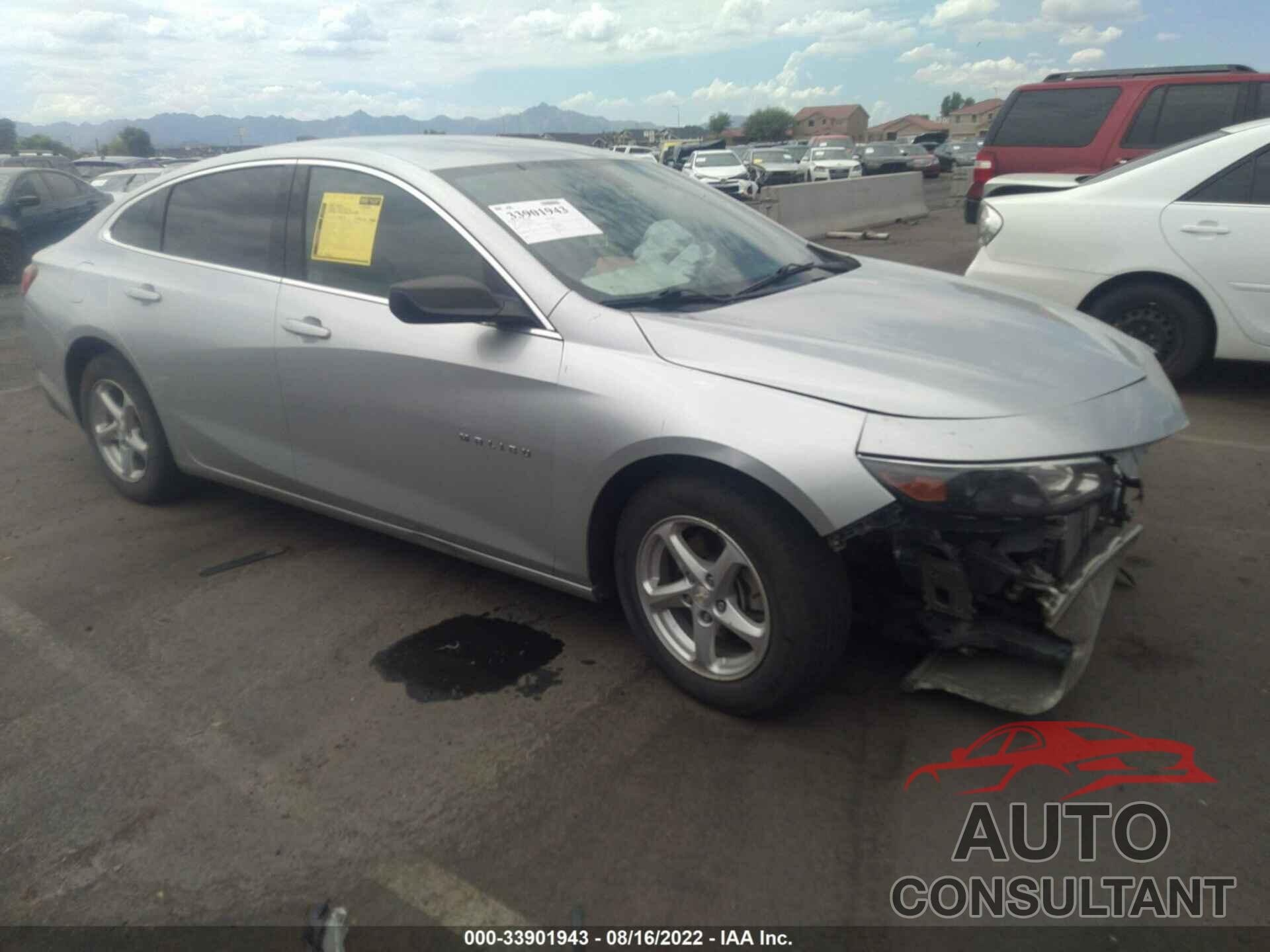 CHEVROLET MALIBU 2018 - 1G1ZB5STXJF268793