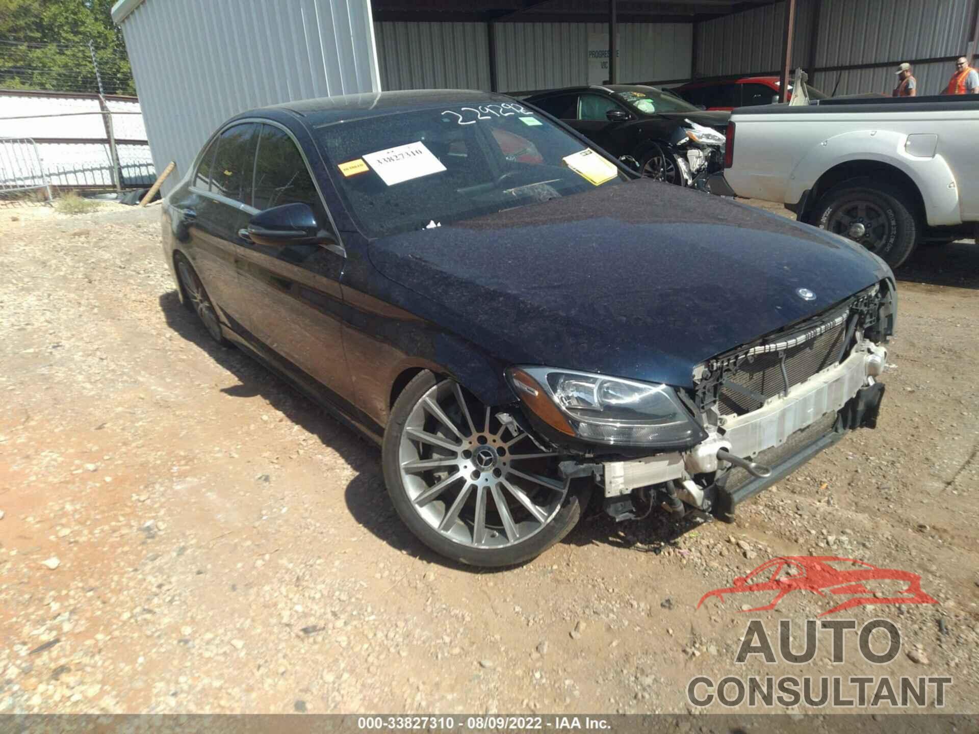 MERCEDES-BENZ C-CLASS 2017 - 55SWF4JB4HU229292