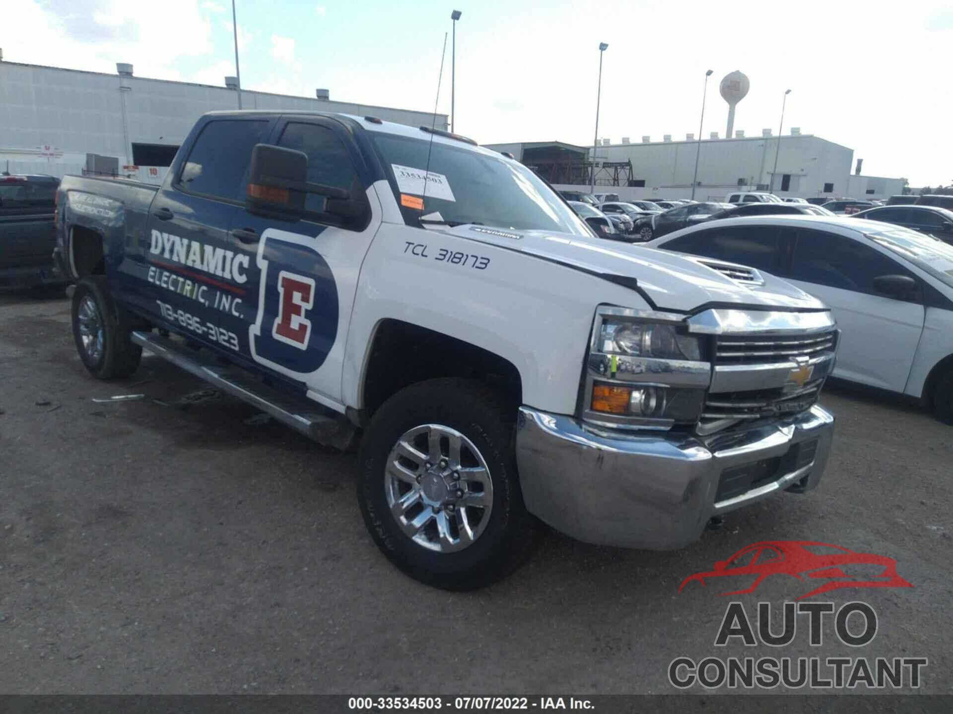 CHEVROLET SILVERADO 2500HD 2019 - 1GC1KREY1KF153410