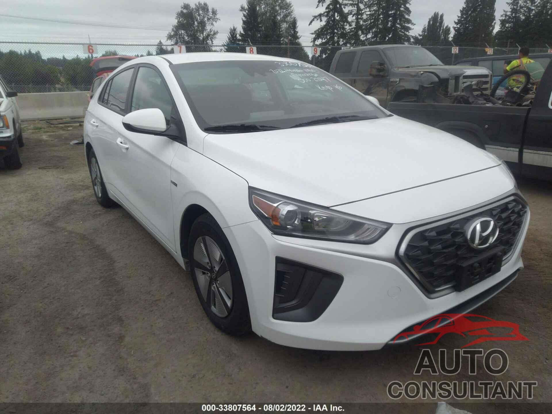 HYUNDAI IONIQ HYBRID 2020 - KMHC65LC8LU235141