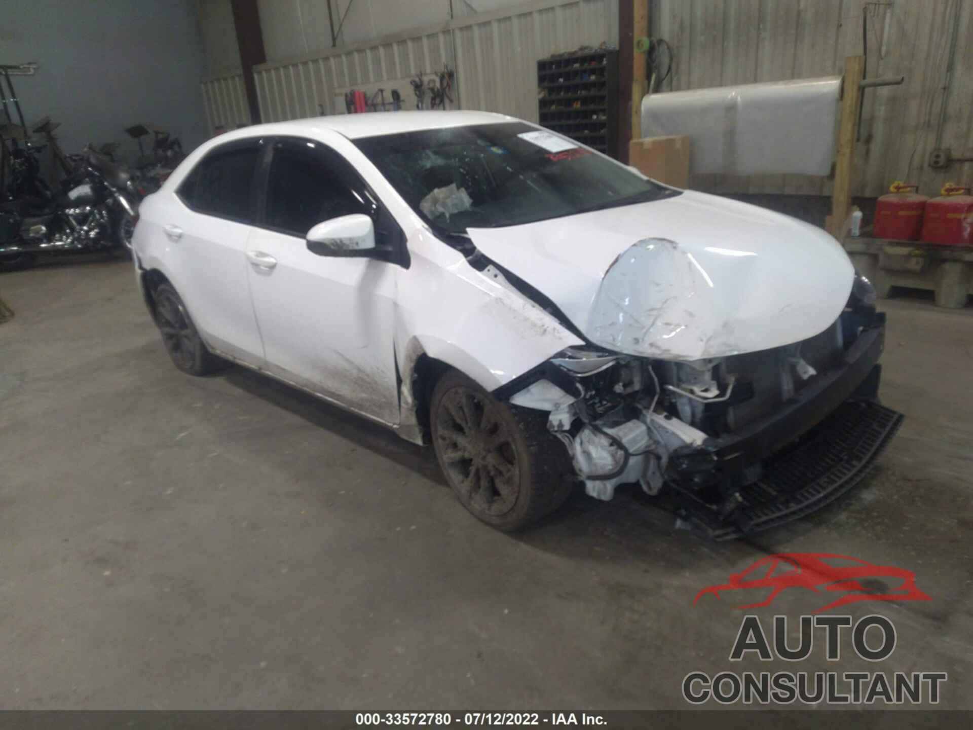 TOYOTA COROLLA 2019 - 2T1BURHE7KC156501