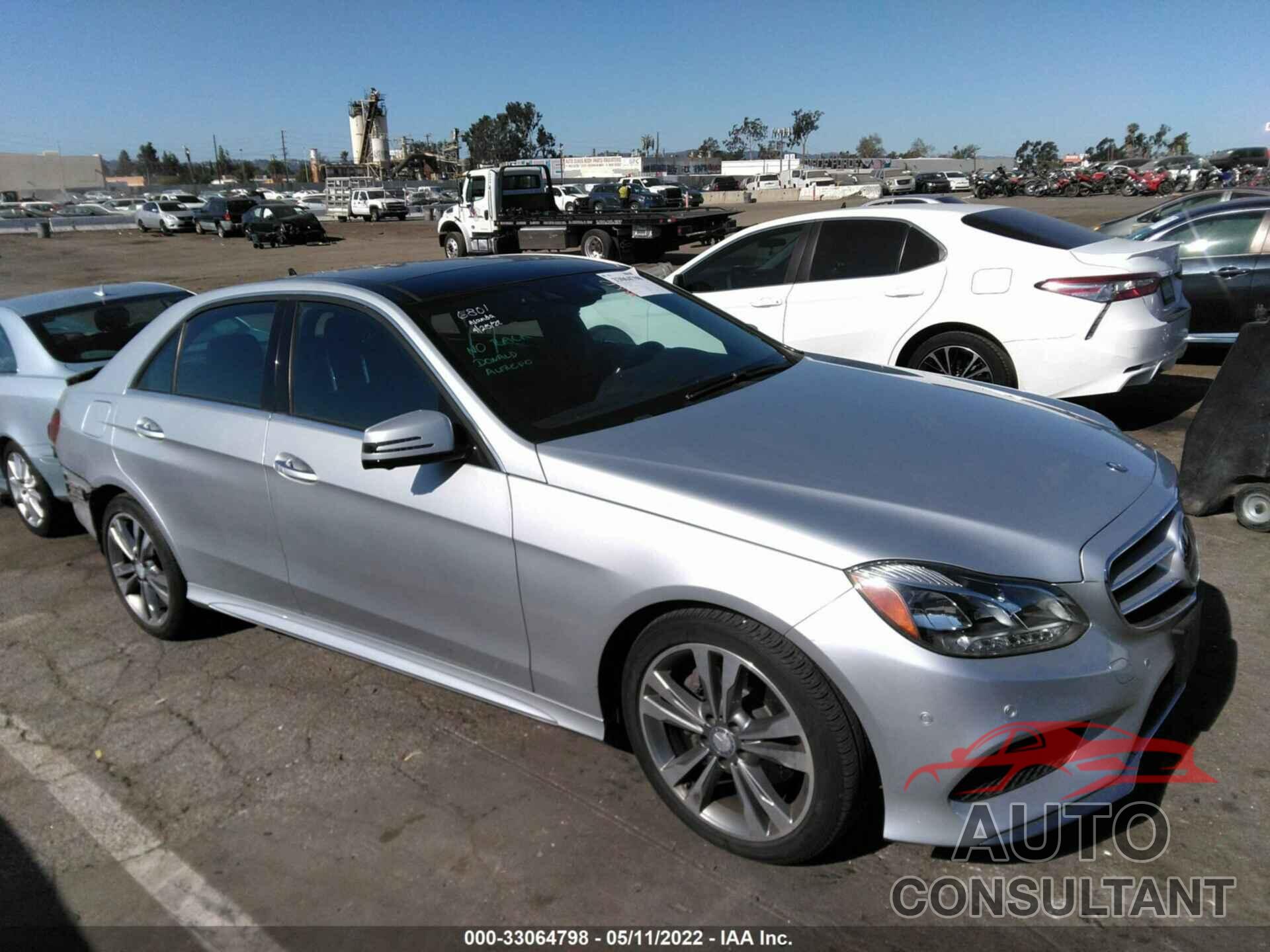MERCEDES-BENZ E-CLASS 2016 - WDDHF5KB6GB185849