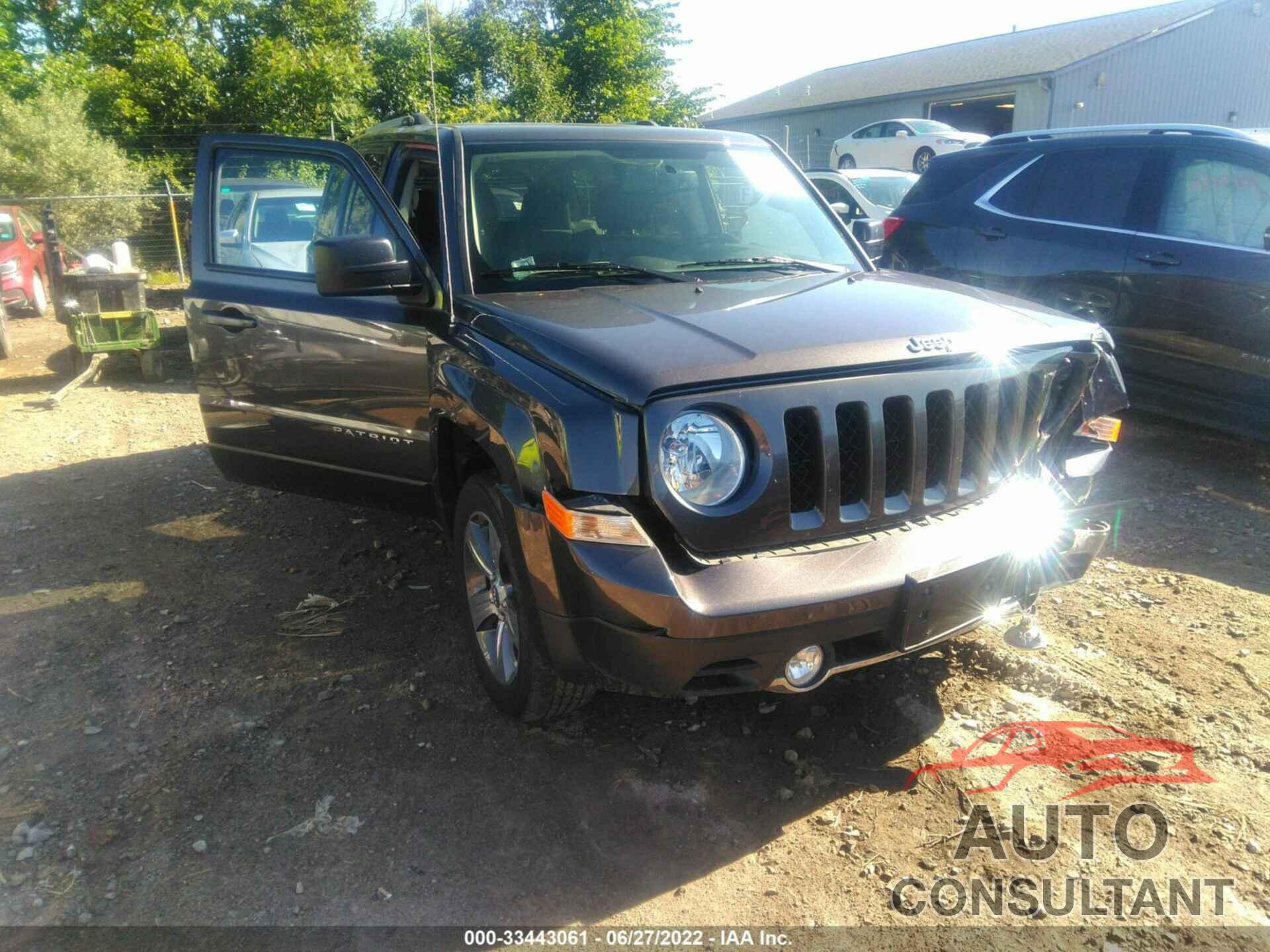 JEEP PATRIOT 2017 - 1C4NJPFAXHD132876