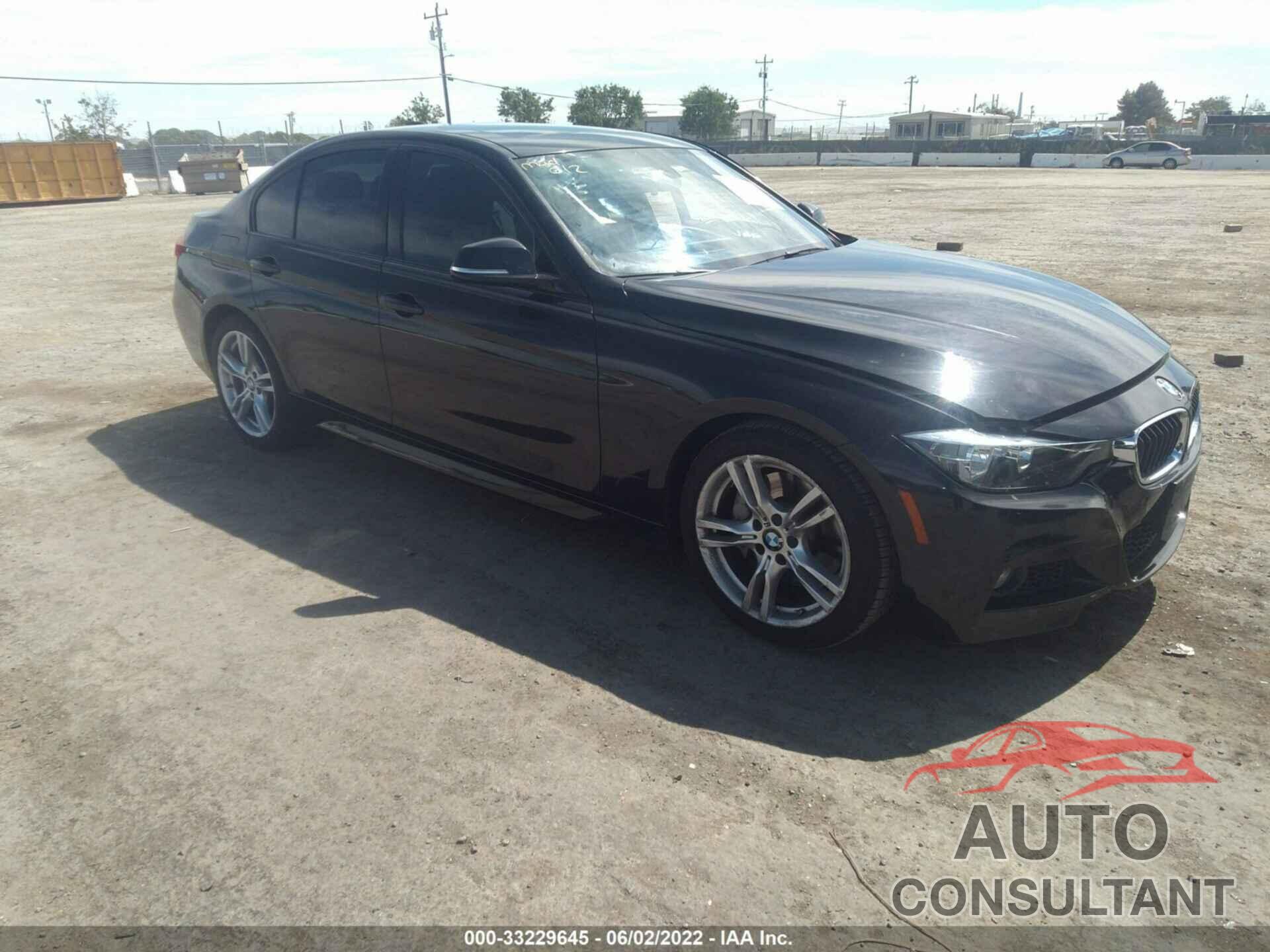 BMW 3 SERIES 2016 - WBA8E9G59GNT47346