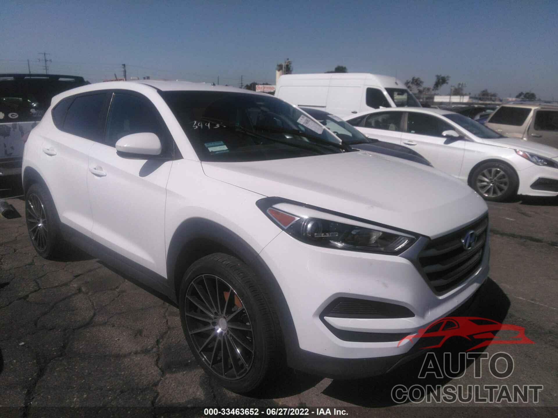 HYUNDAI TUCSON 2017 - KM8J23A4XHU276137