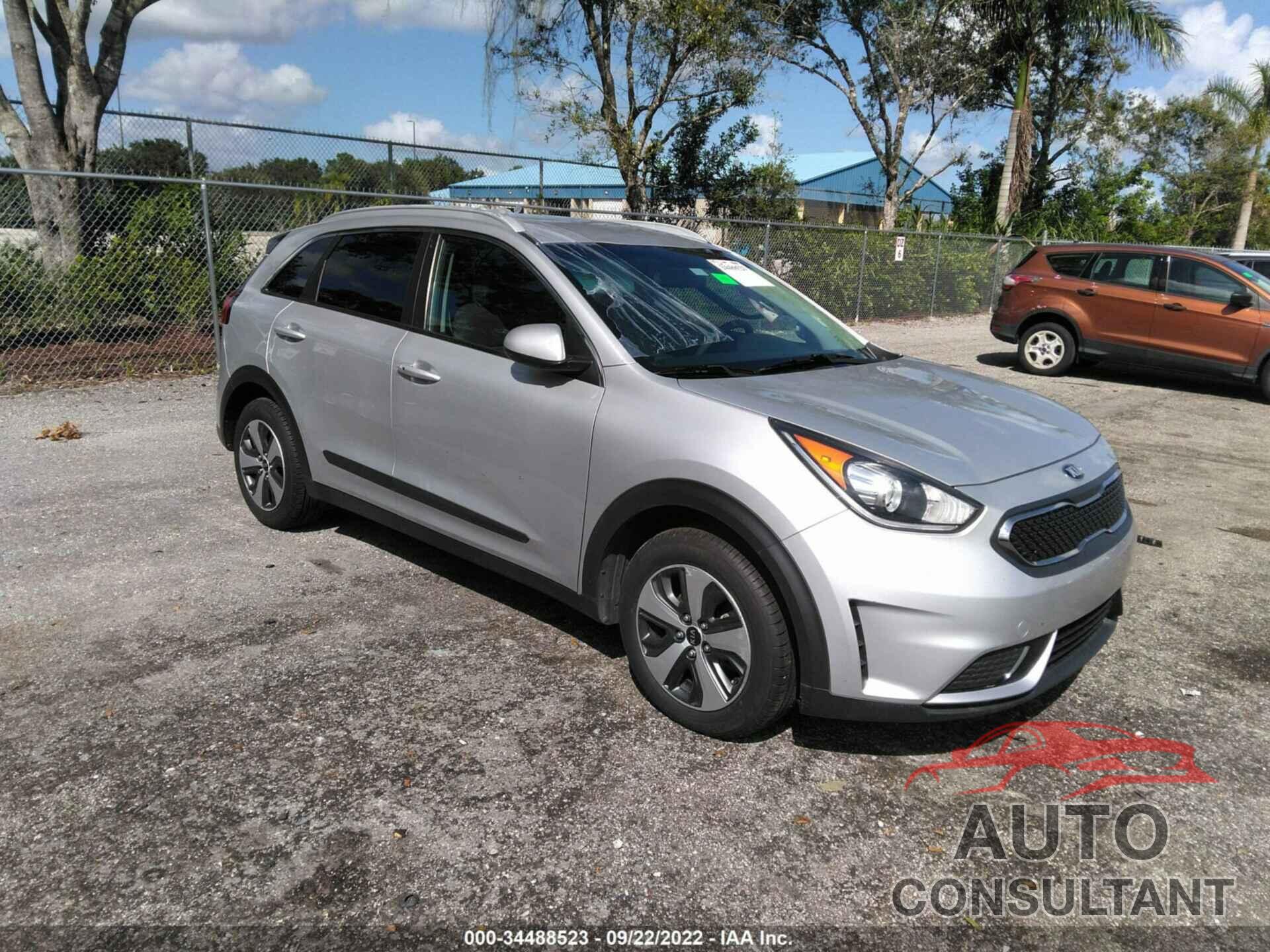 KIA NIRO 2018 - KNDCB3LC1J5137273